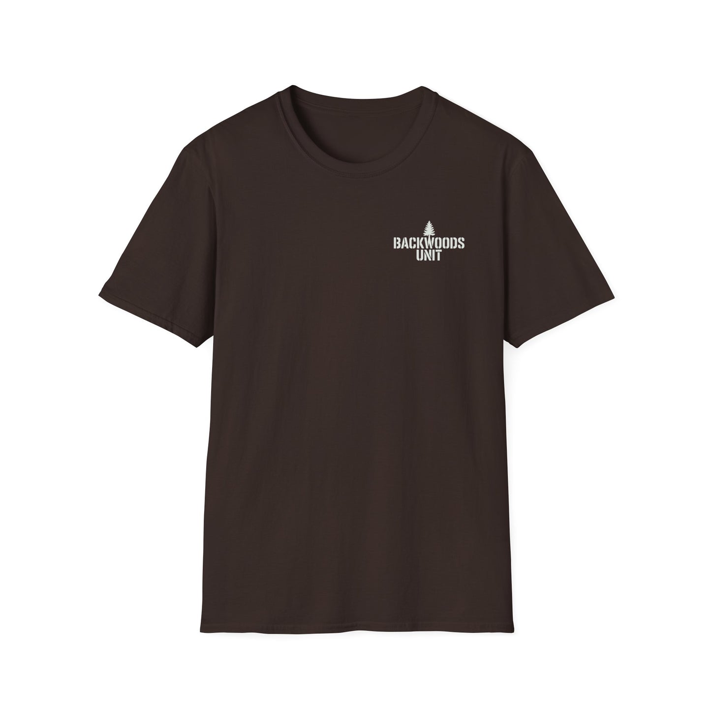 Backwoods Unit T-Shirt Front and Back