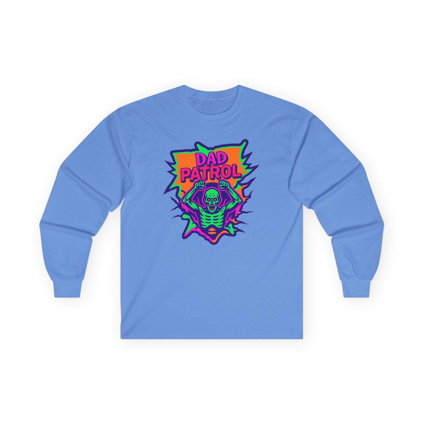 Halloween Dad Patrol Trick or Treat Zombie Graphic Tee