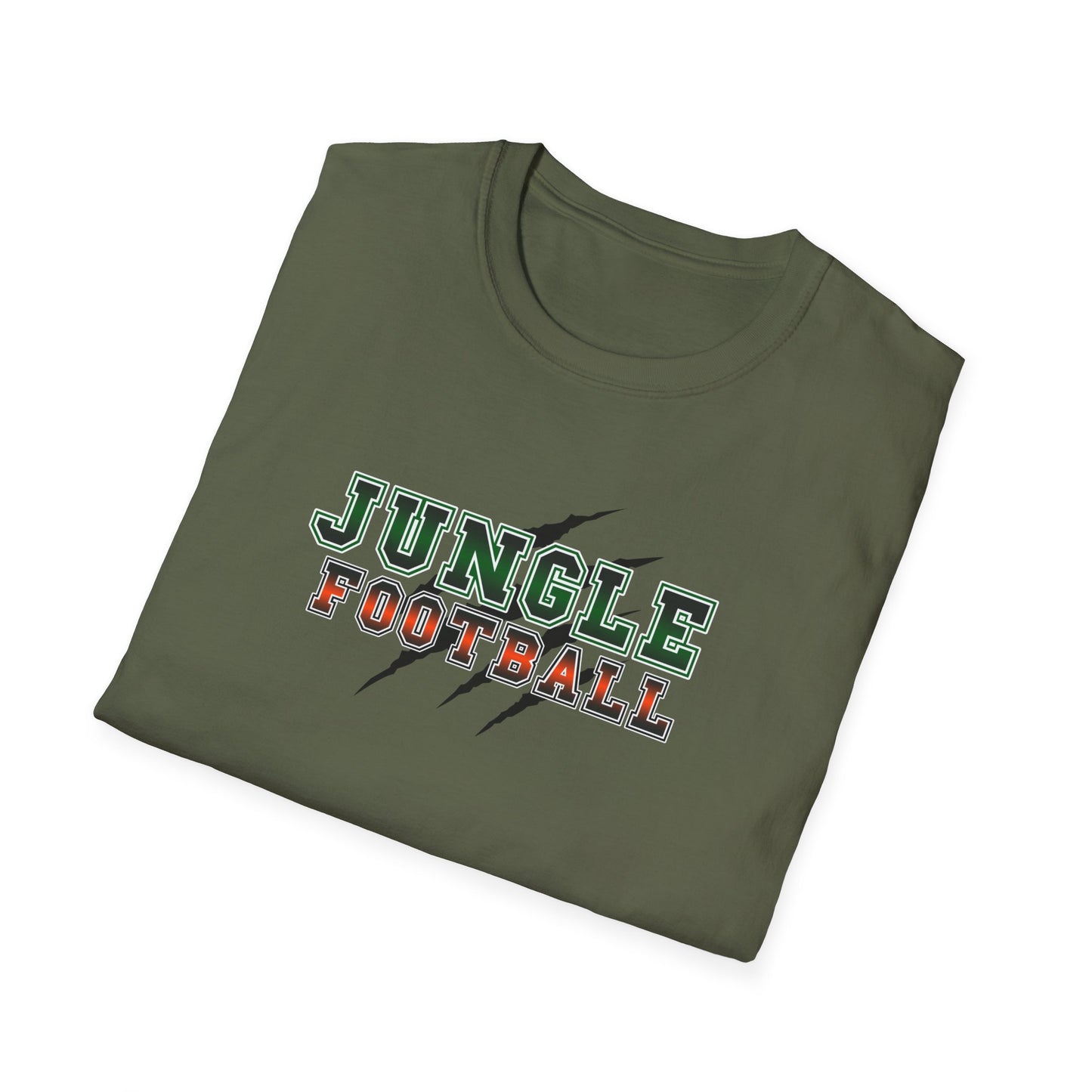 Jungle Football Cincinnati Hometown Pride Unisex Softstyle T-Shirt