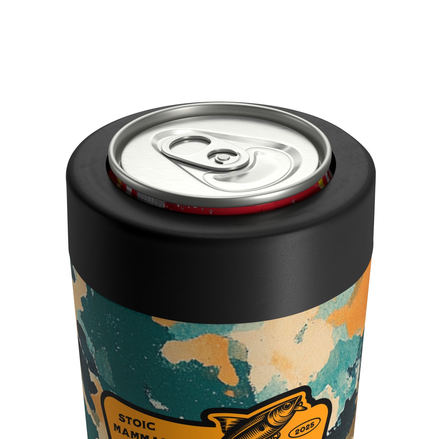 No Trolling Sunken Coral Camouflage Can Holder