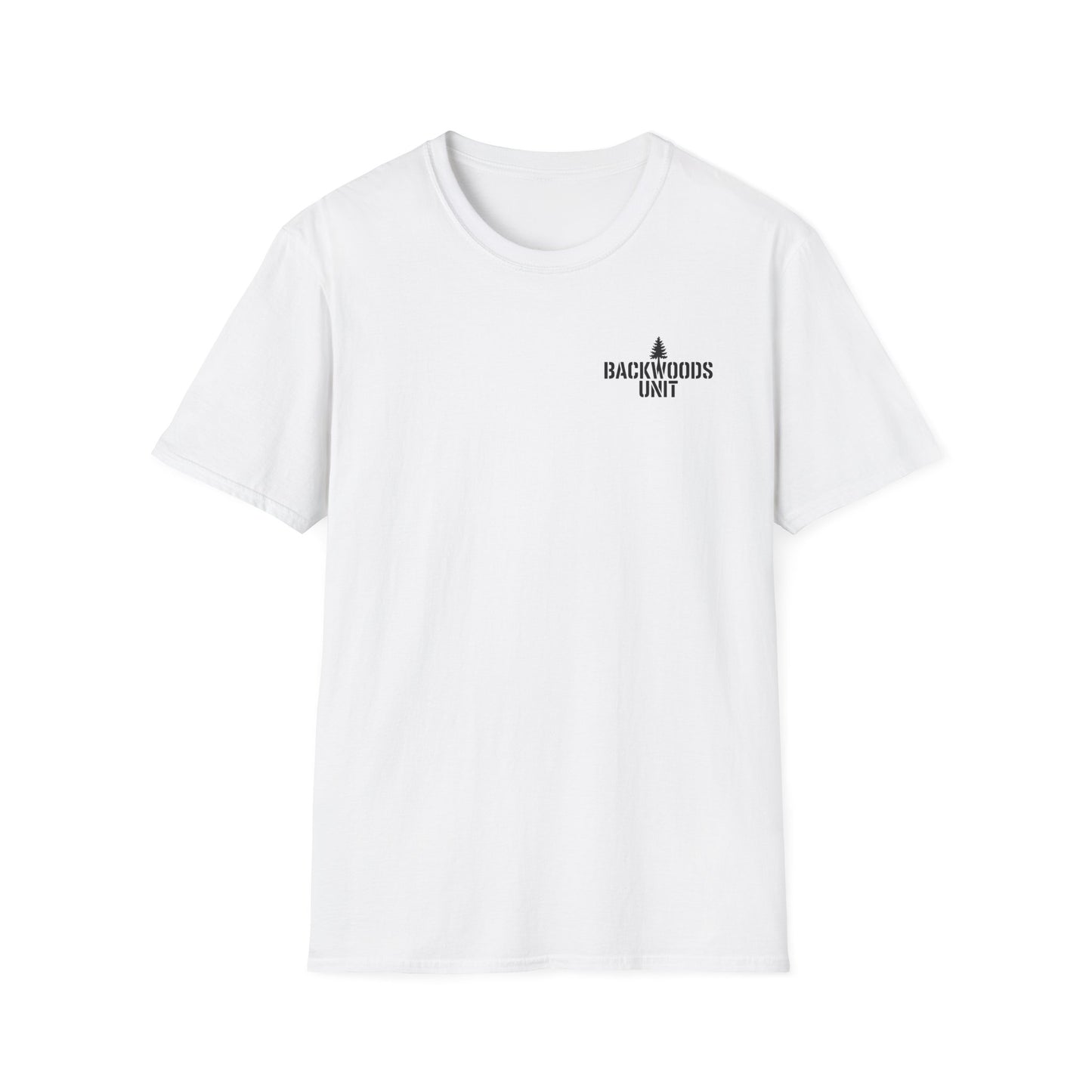 Backwoods Unit T-Shirt Front and Back
