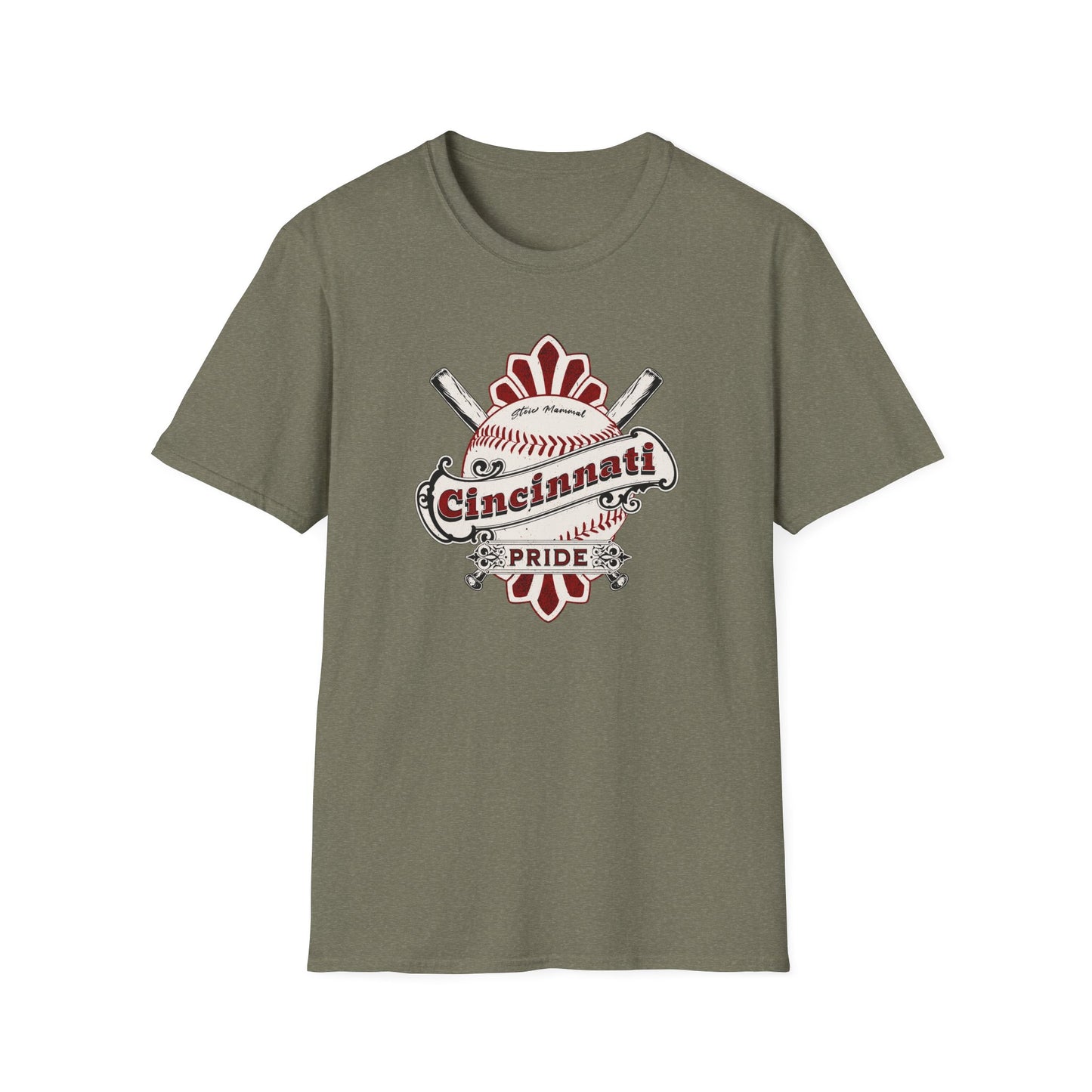 Celebrate Cincinnati Baseball Pride Queen City T-Shirt