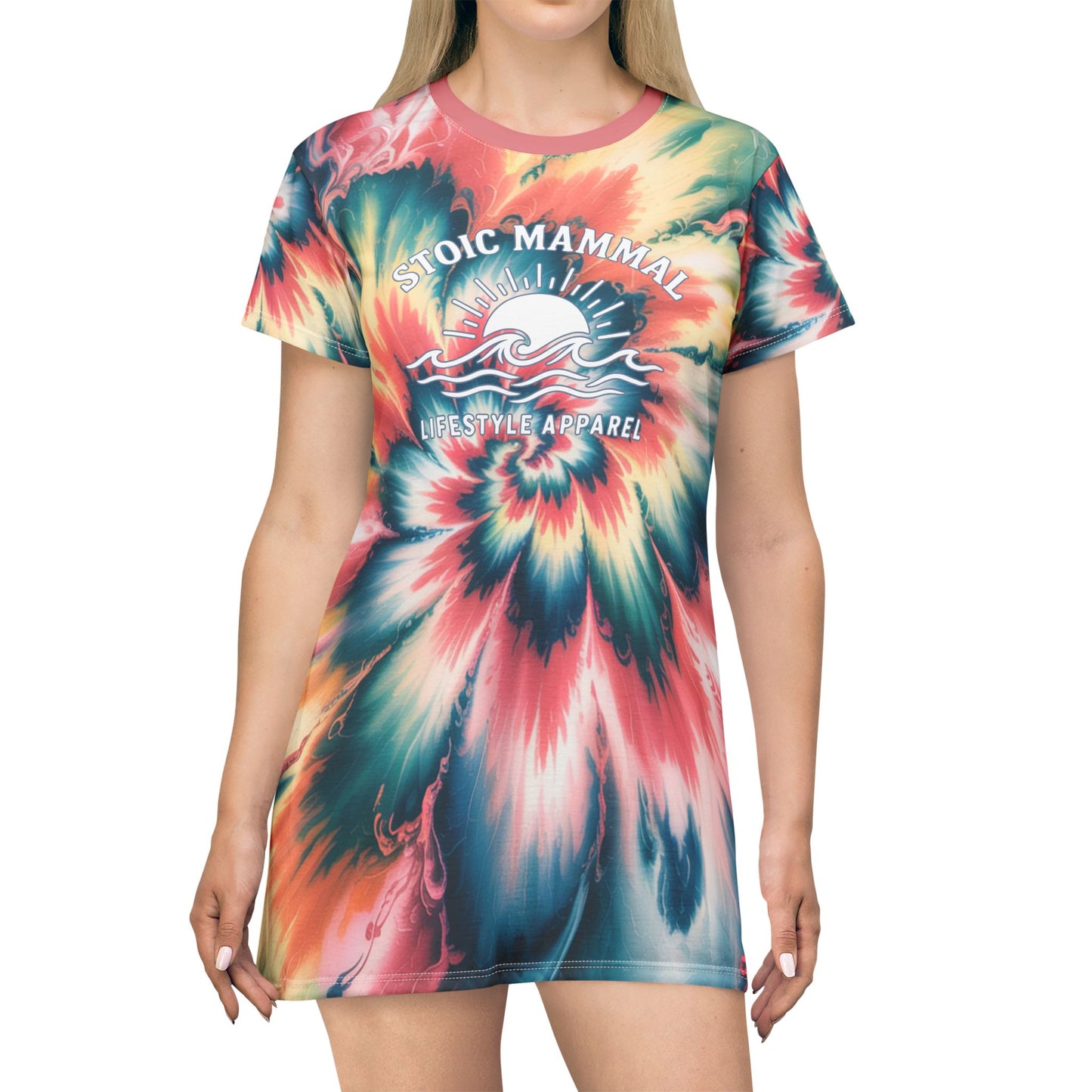 Radiant Energy Tie Dye Dress