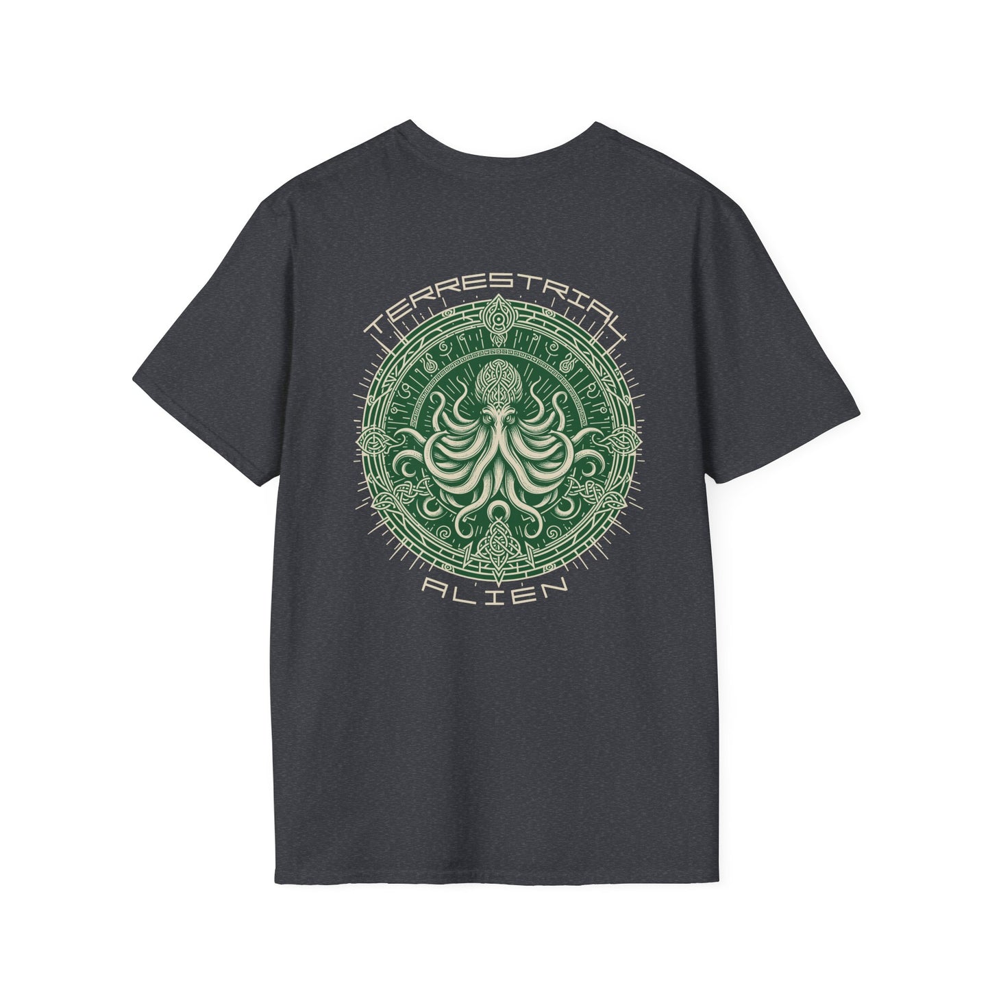 Terrestrial Alien Celtic Kraken Deep Knot Tee T-Shirt