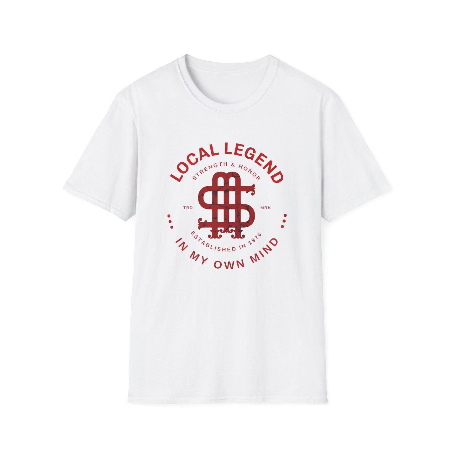 Local Legend Strength & Honor Unisex Softstyle T-Shirt
