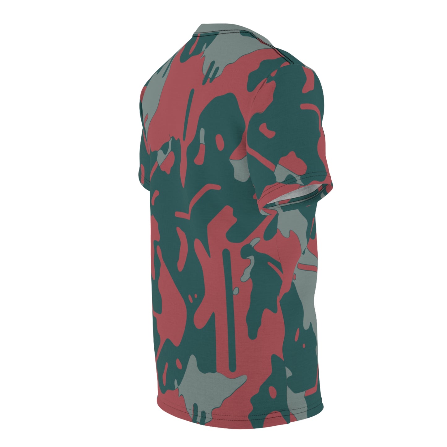 Crimson Digi Camouflage Stoic Mammal Lifestyle Apparel Tee