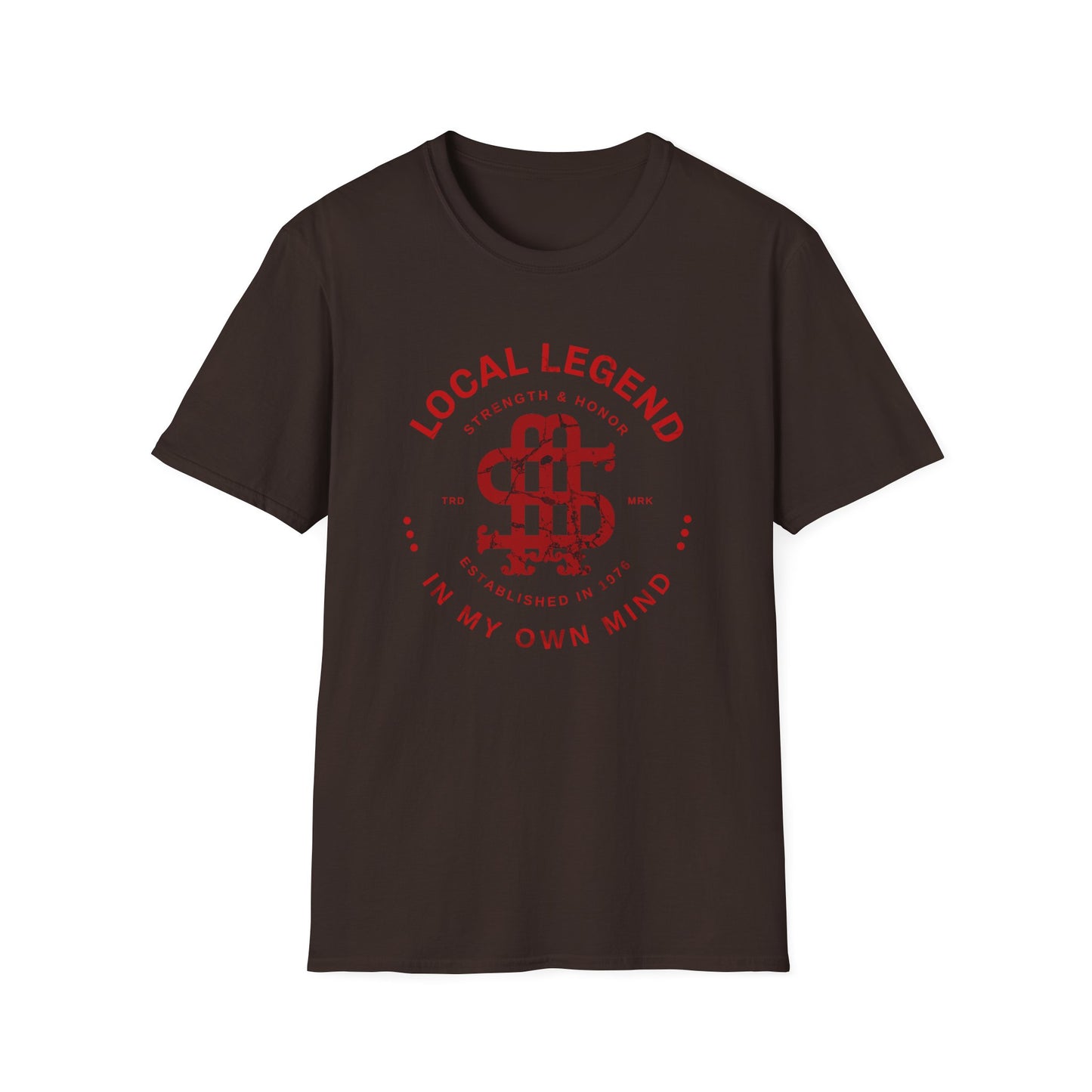 Local Legend Strength & Honor Unisex Softstyle T-Shirt