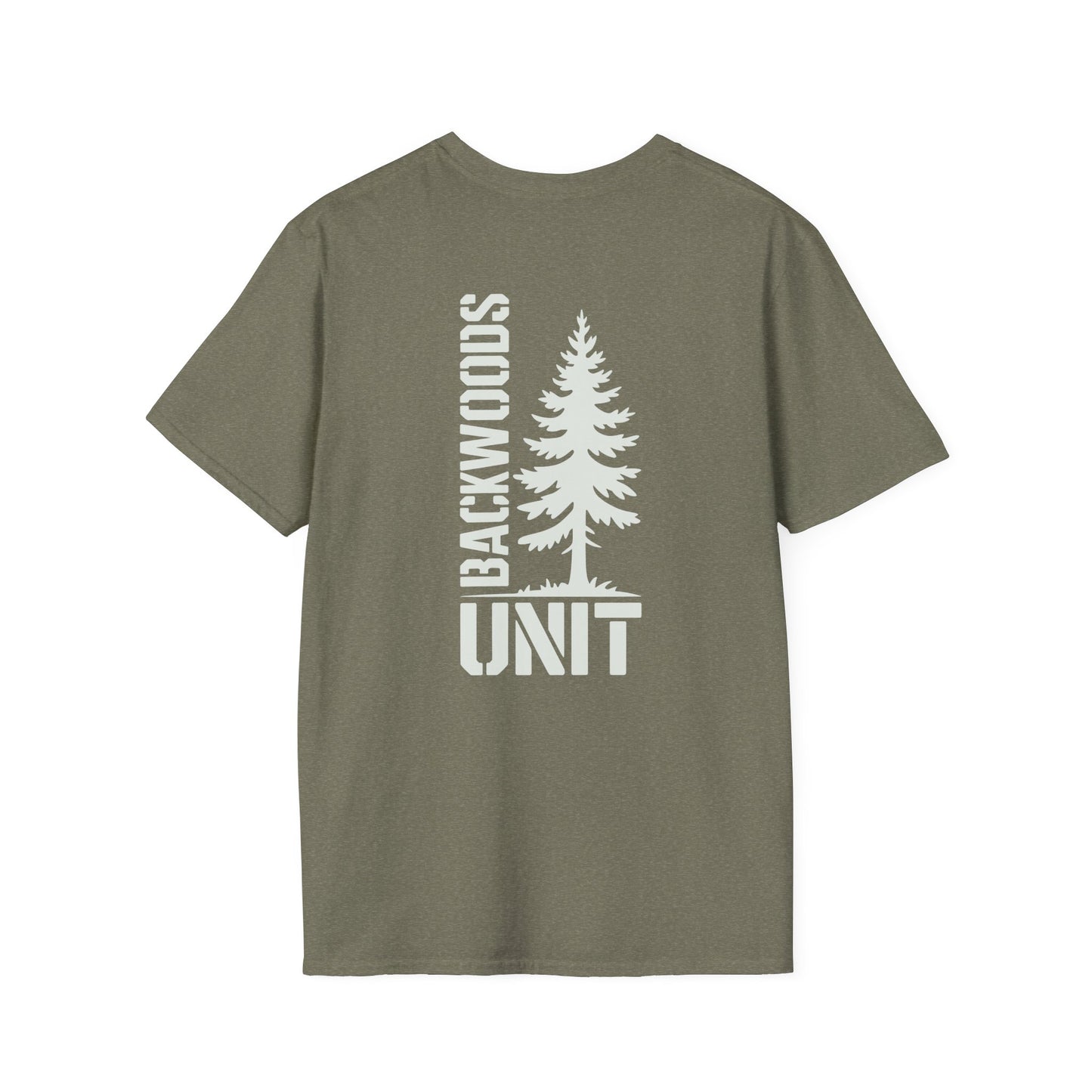 Backwoods Unit T-Shirt Front and Back
