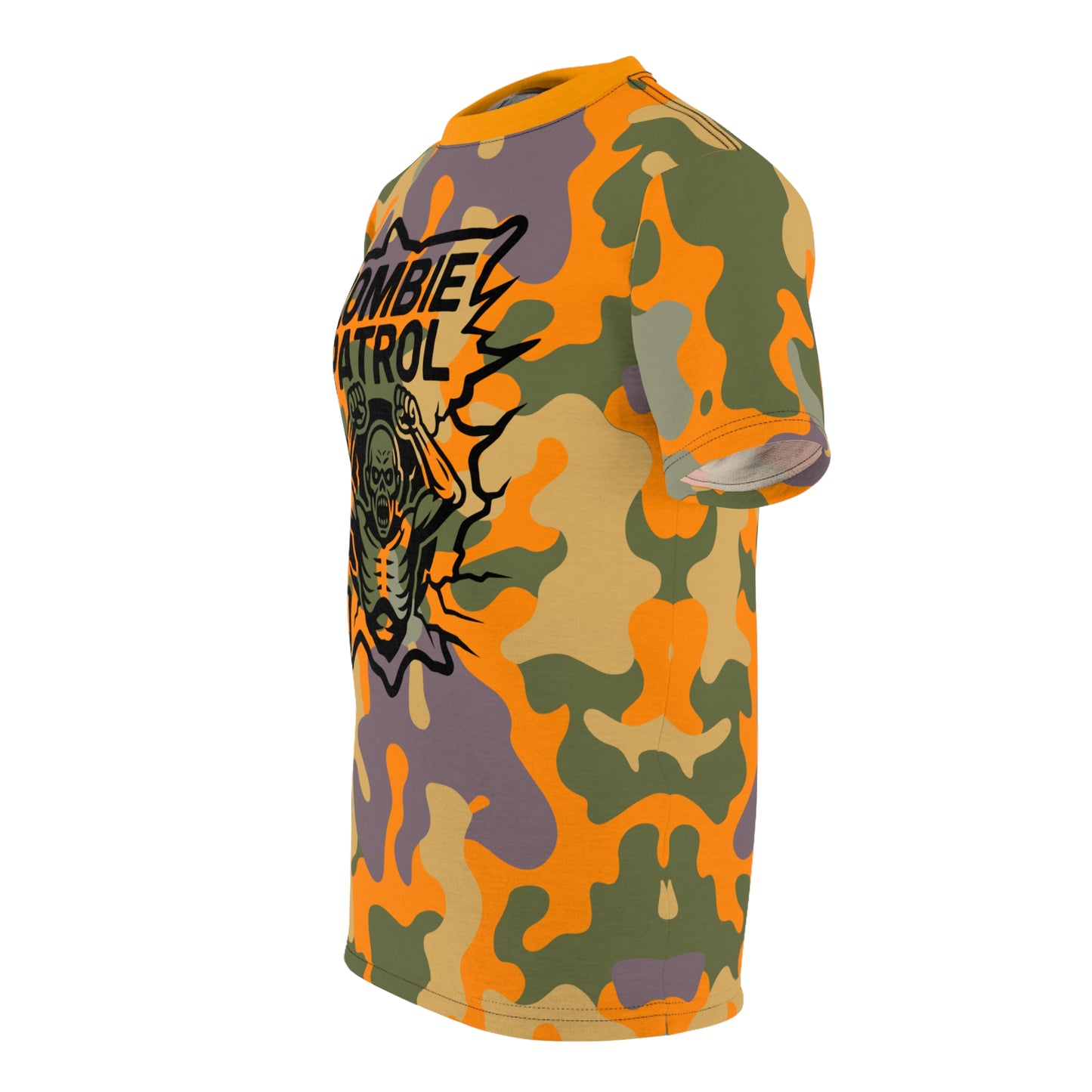 Zombie Patrol Zombie Camo Tee Bold Graphic Halloween Hardcore Parents