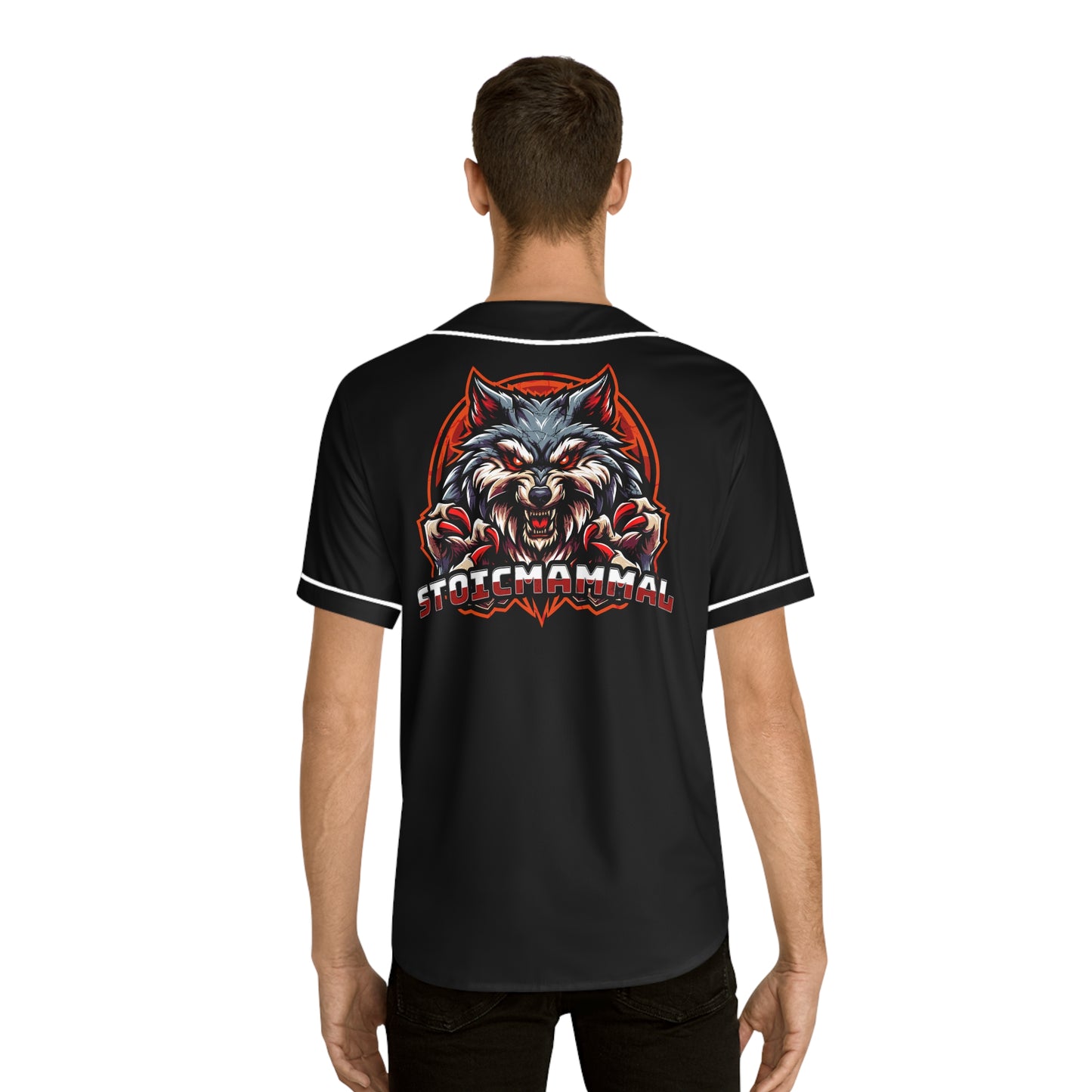 Local Legend Men's Baseball Jersey - Stoic Wolf Sporty Apparel