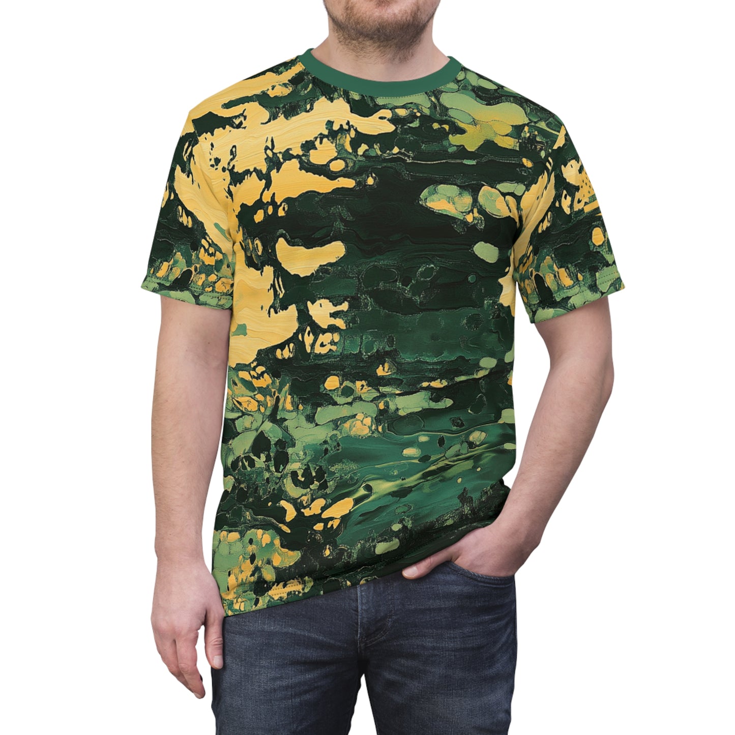 Bass Lurker Predator Camo Shallow Water Graphic Tee