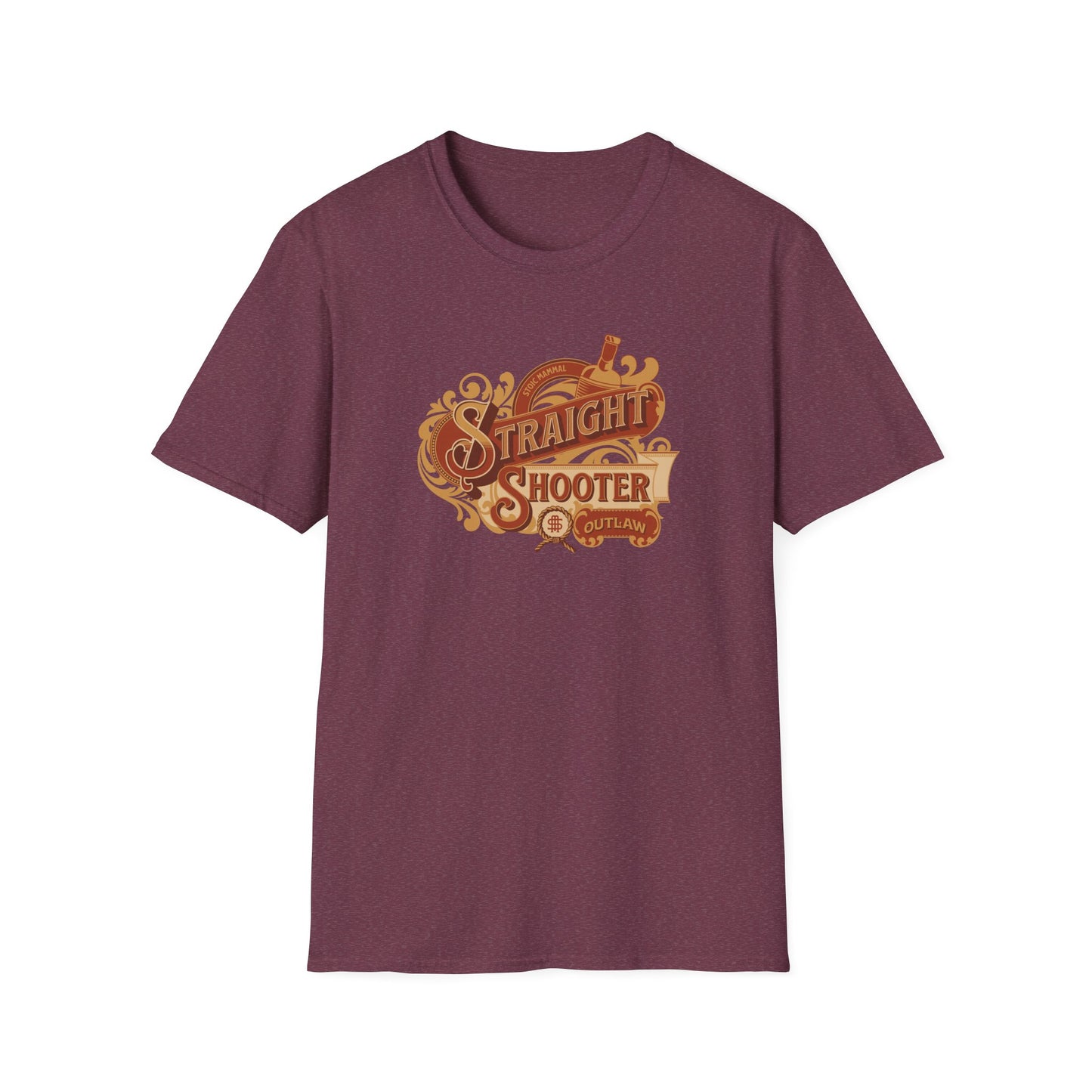Straight Shooter Outlaw Whiskey T-Shirt
