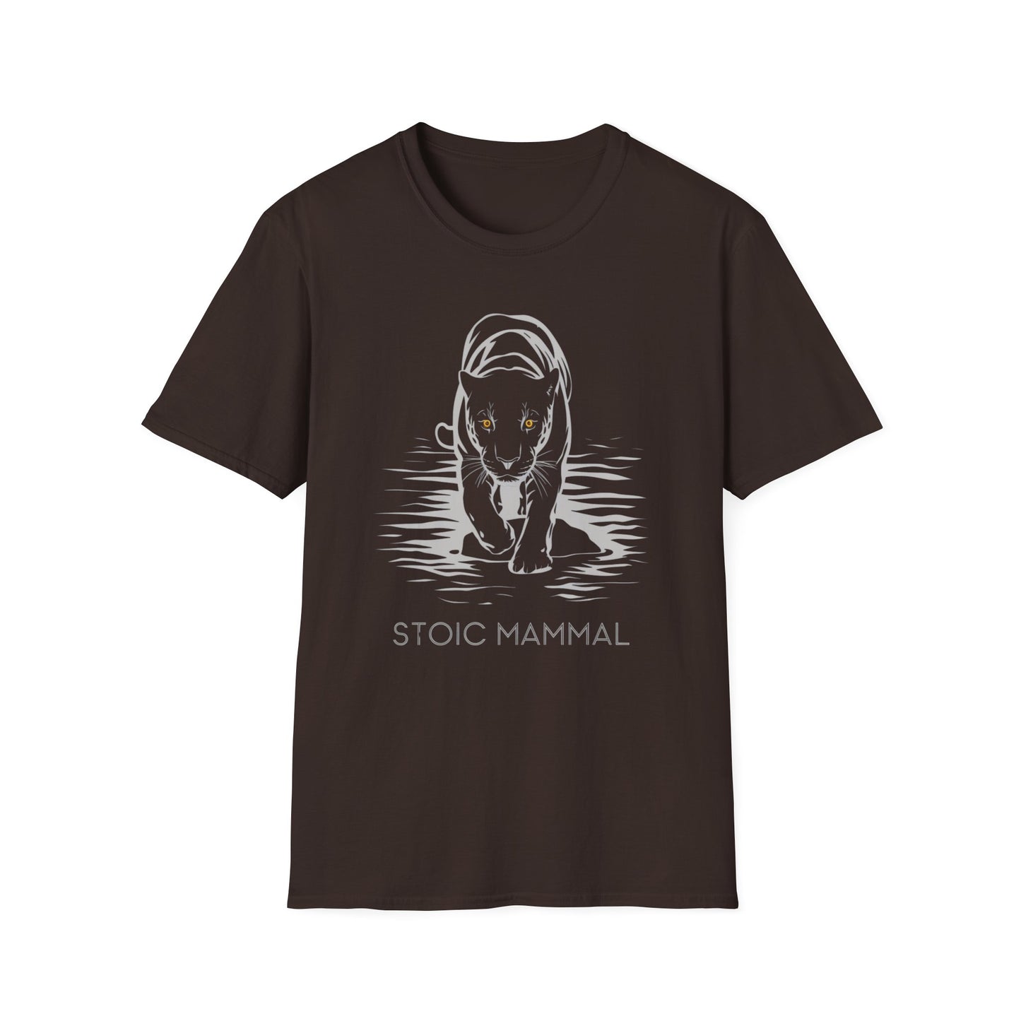 Stoic Leopard Prowl Unisex T-Shirt