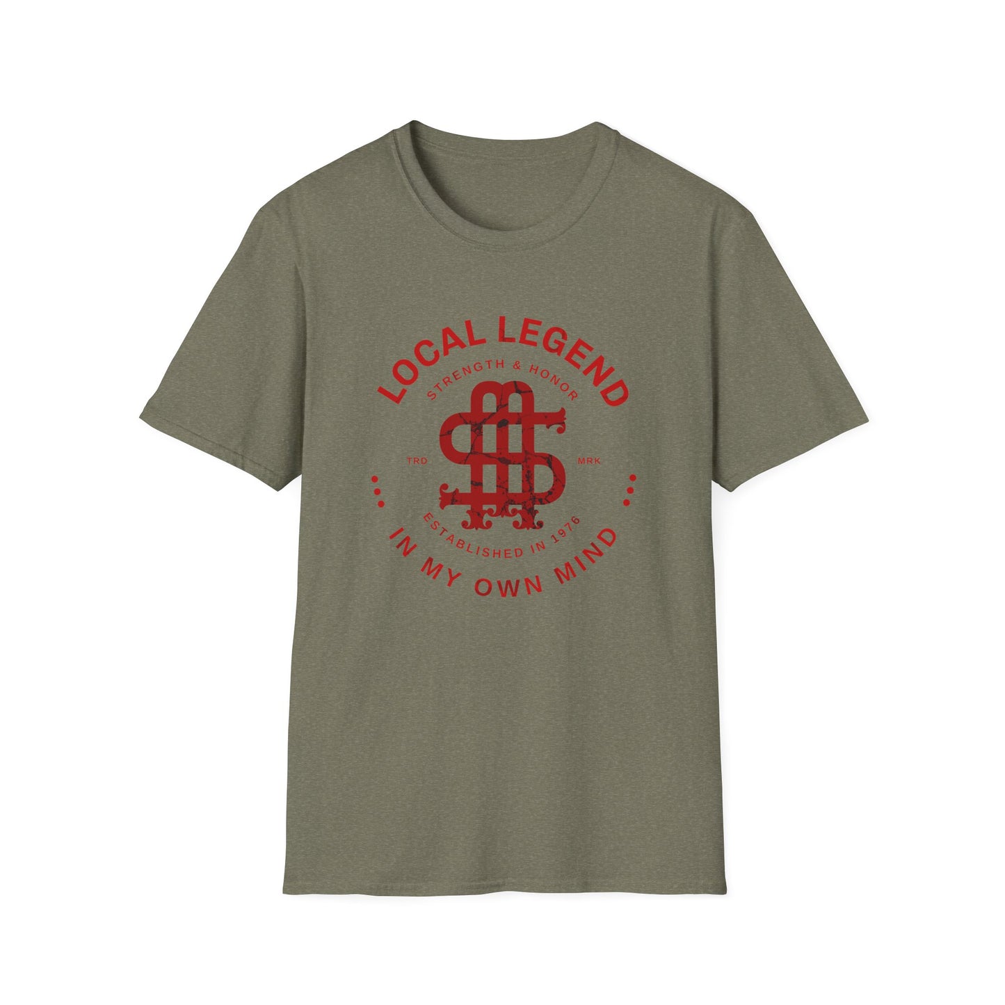 Local Legend Strength & Honor Unisex Softstyle T-Shirt
