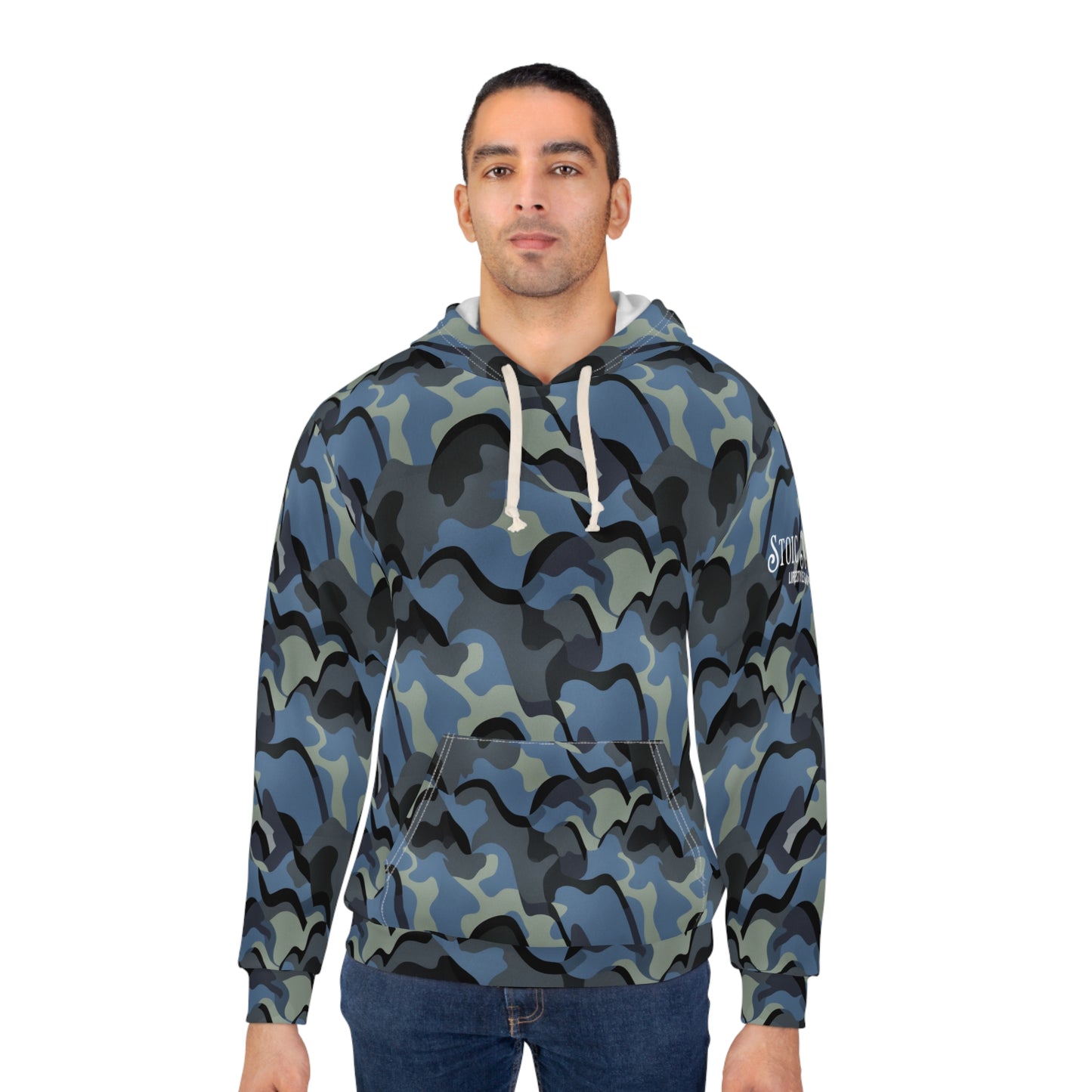 Midnight Phantom Camo Collection Stealth-Inspired Tactical Unisex Pullover Hoodie