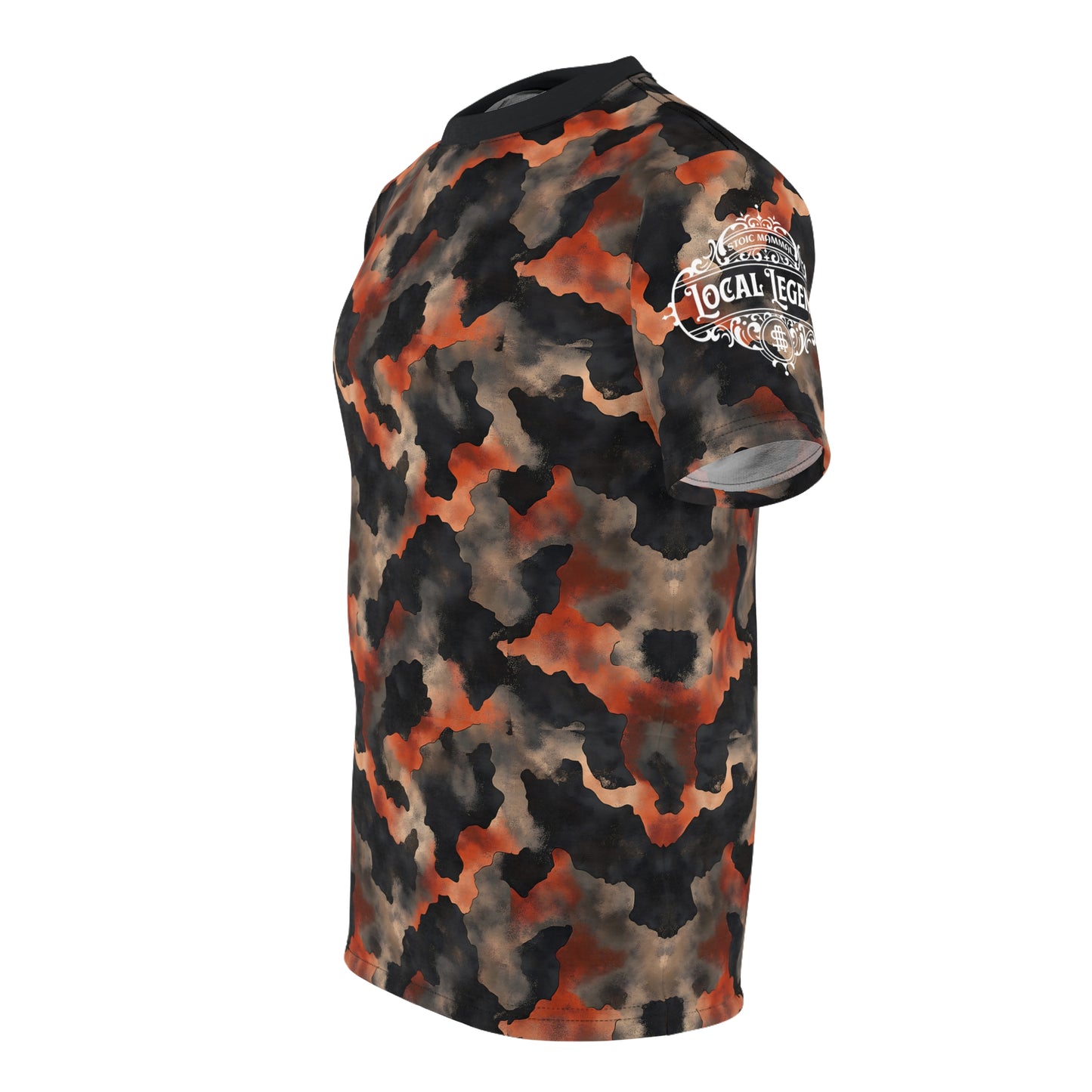 Ember Drift Volcanic Tactical Cut & Sew Camo Tee