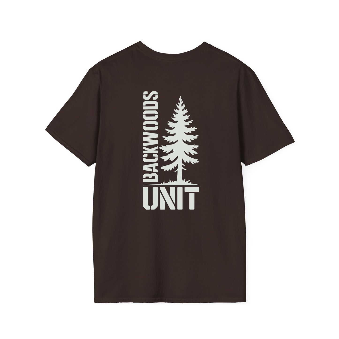 Backwoods Unit T-Shirt Front and Back