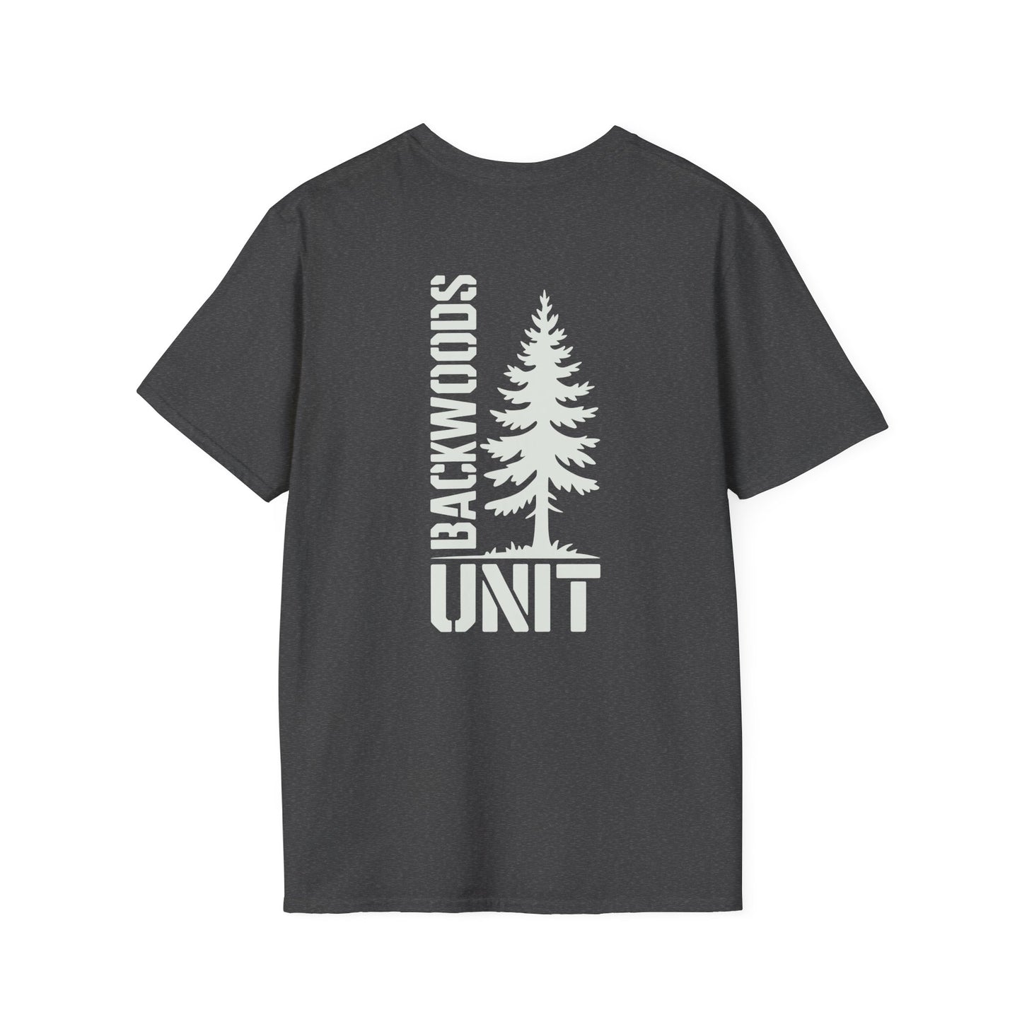 Backwoods Unit T-Shirt Front and Back