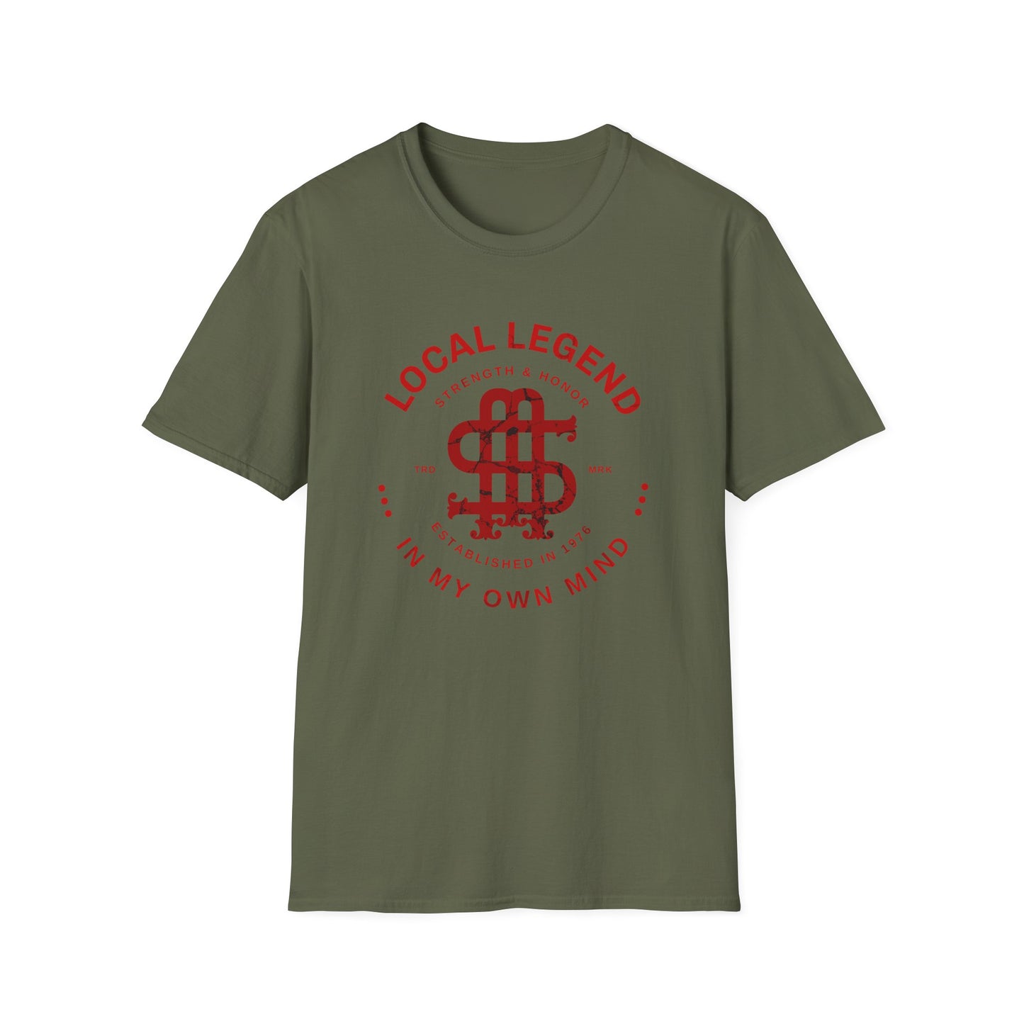 Local Legend Strength & Honor Unisex Softstyle T-Shirt