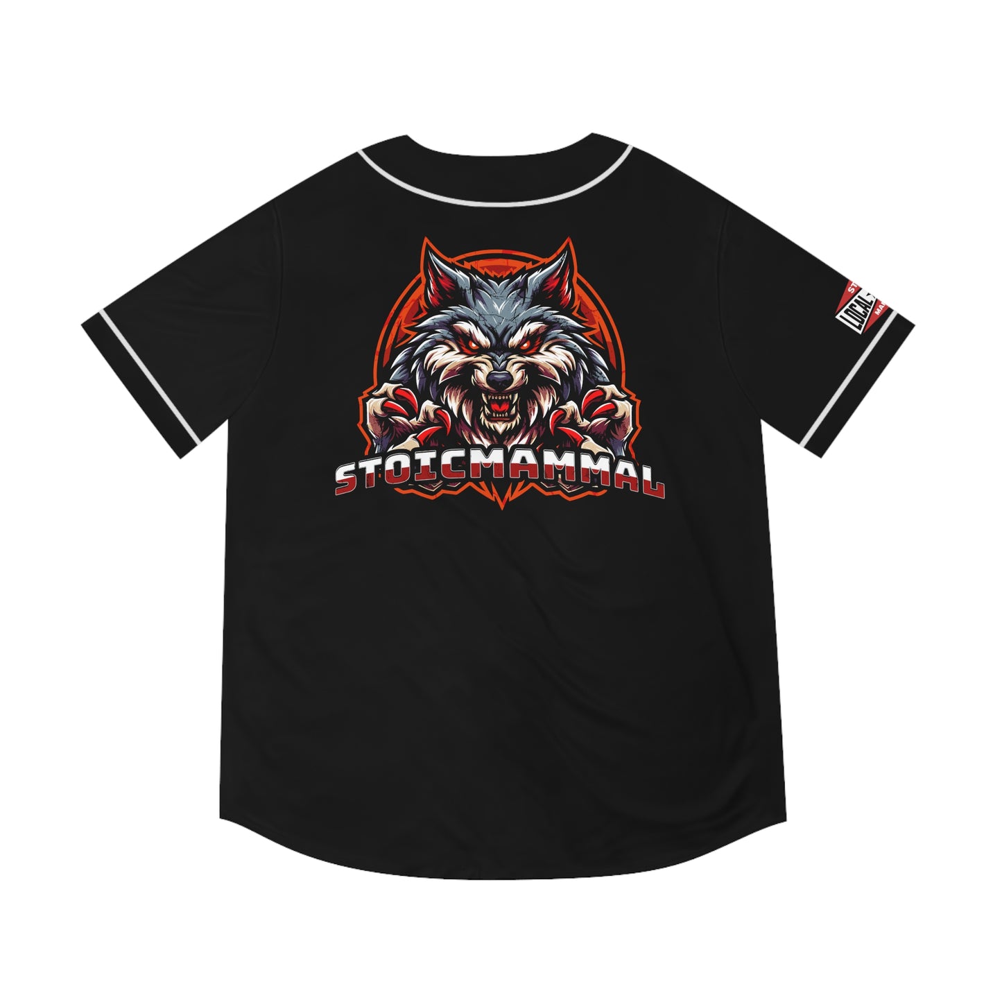 Local Legend Men's Baseball Jersey - Stoic Wolf Sporty Apparel