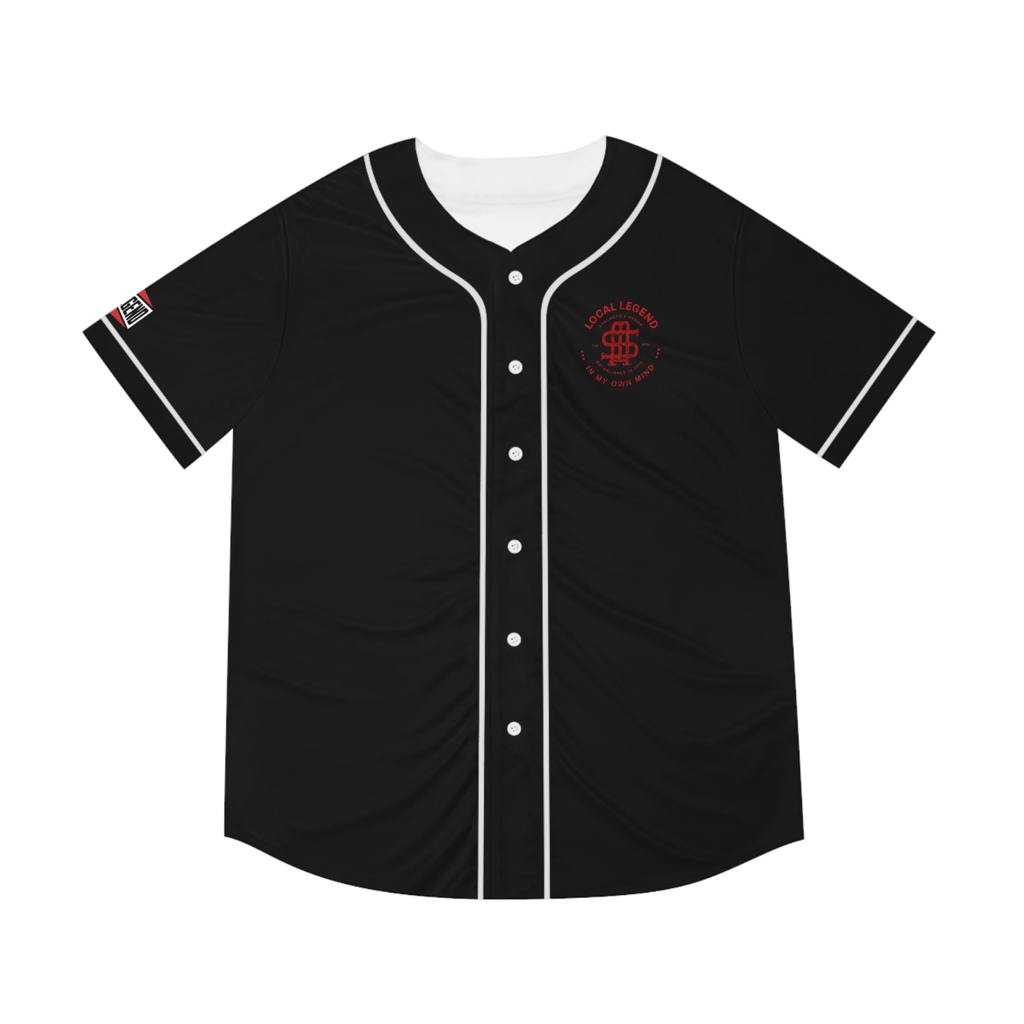 Local Legend Men's Baseball Jersey - Stoic Wolf Sporty Apparel