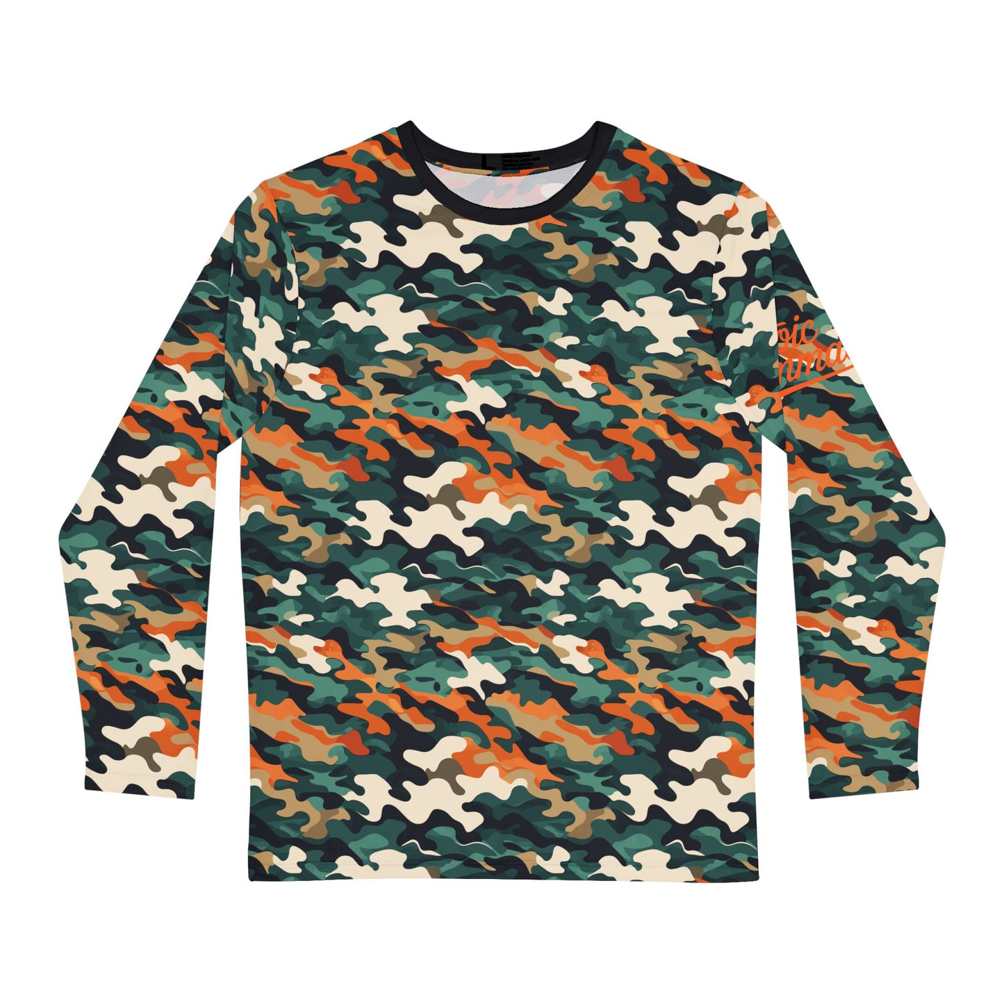 Woodland Mirage Digital Camo Stealth Tactical Long Sleeve Shirt