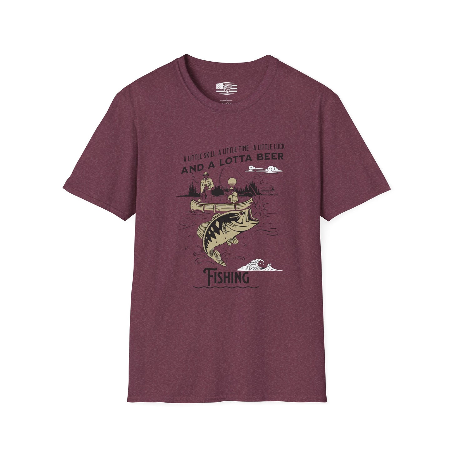 Fishing Vibes Unisex Softstyle T-Shirt
