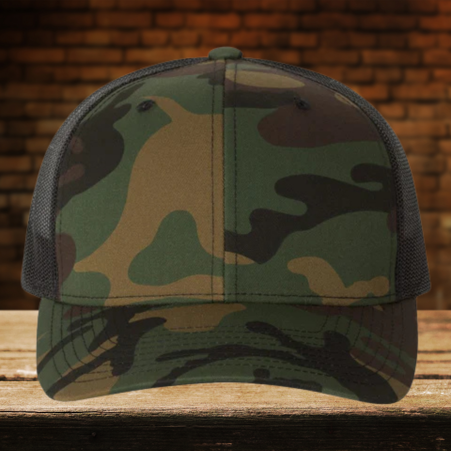 American Fish Scale Trucker Hat