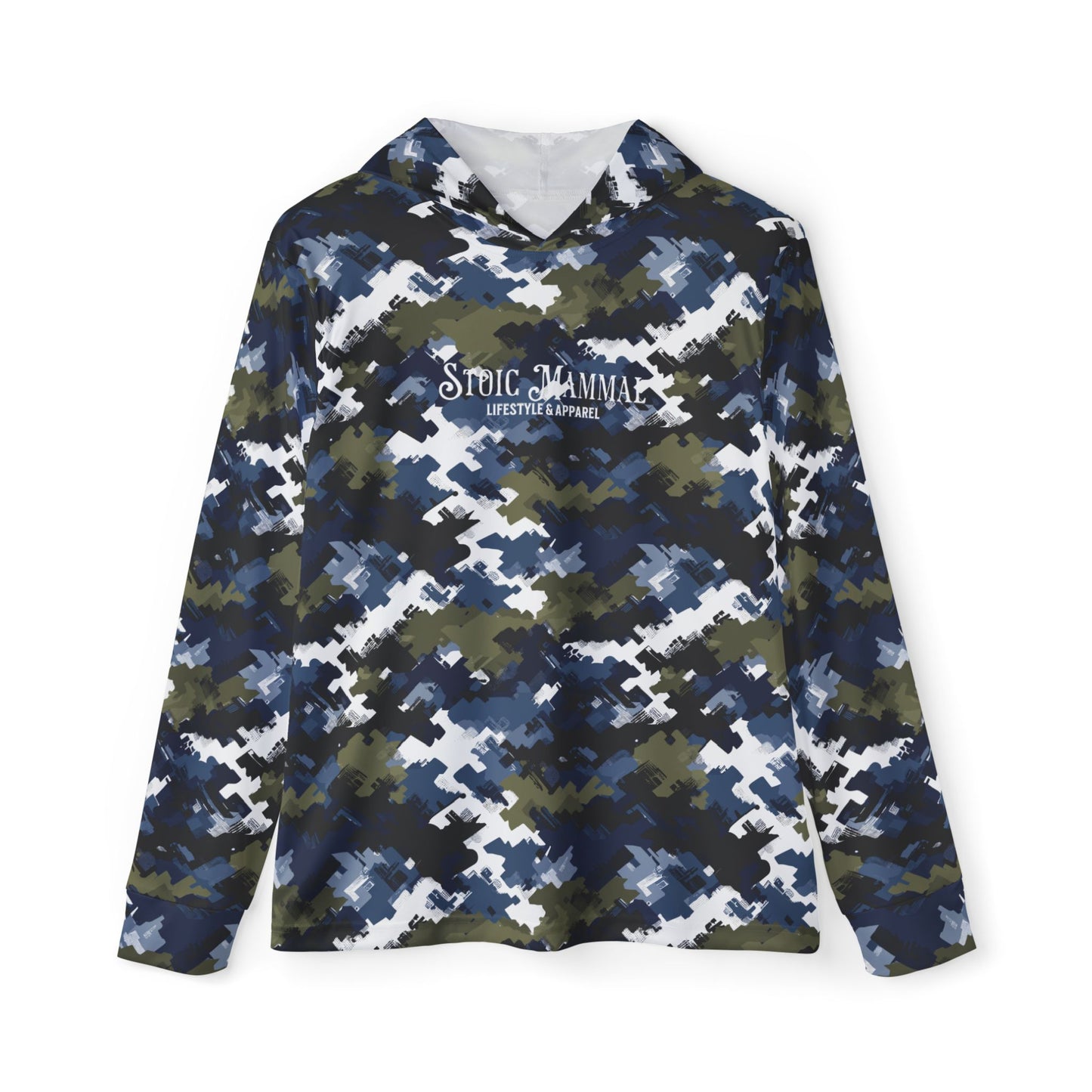 Digi Midnight Camo Collection Stealth-Inspired Tactical Men's Sports Warmup Hoodie