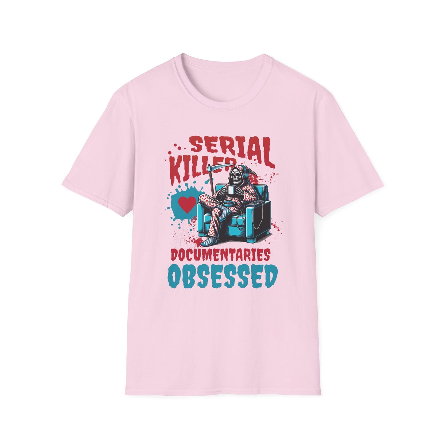 Serial Killers & Documentaries Obsessed Graphic Tee