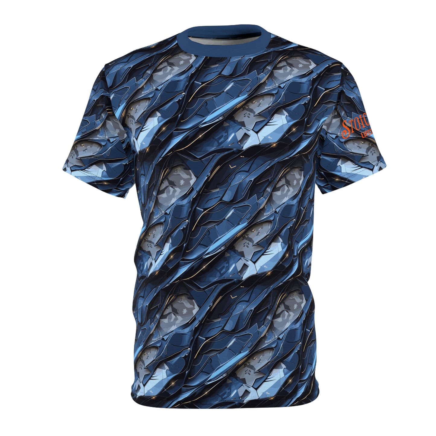 Nebula Drift Camo 2 Sci-Fi Military Ops Graphic Tee