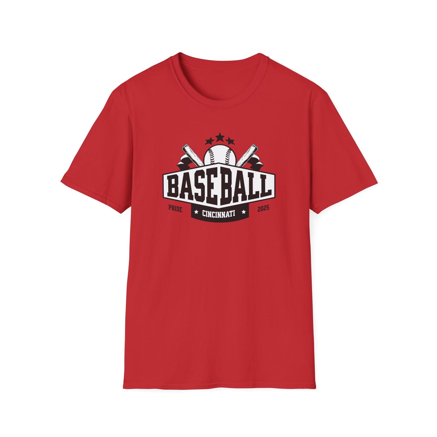 Simply Cincinnati Baseball Pride Queen City T-Shirt