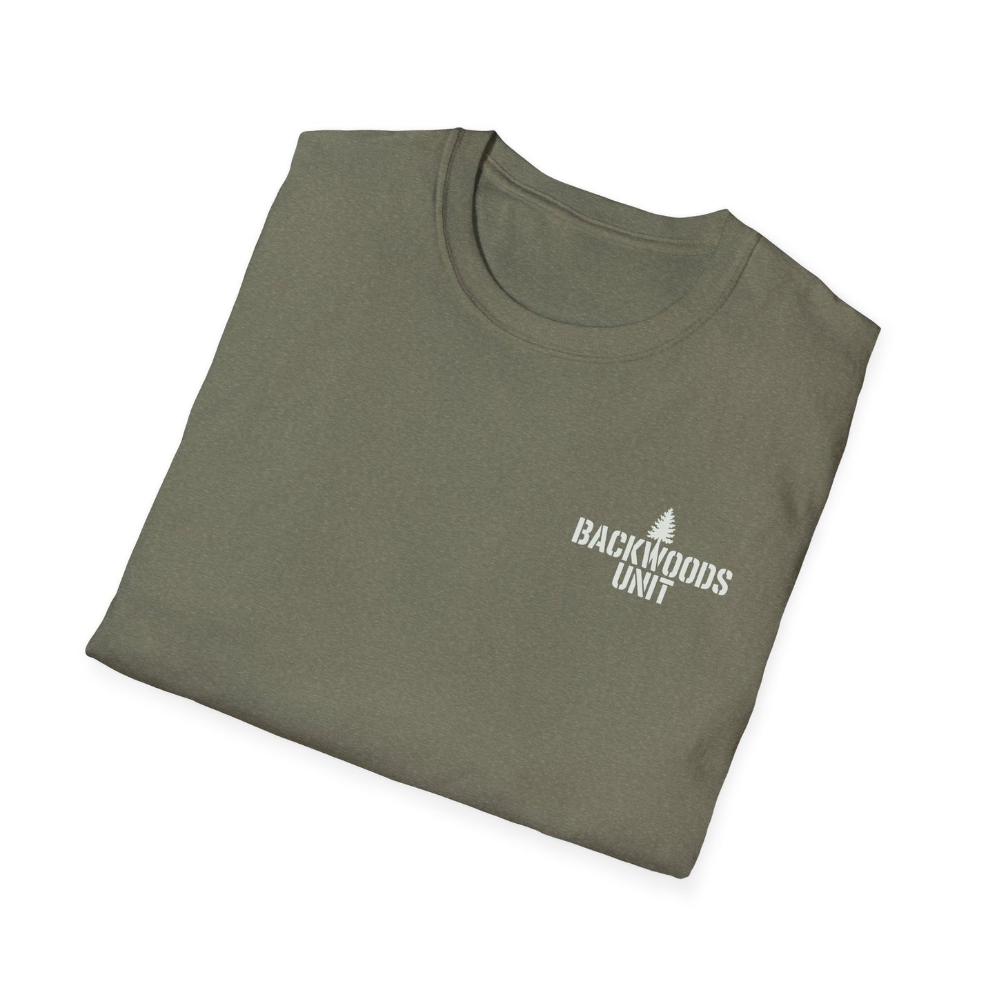 Backwoods Unit T-Shirt Front and Back