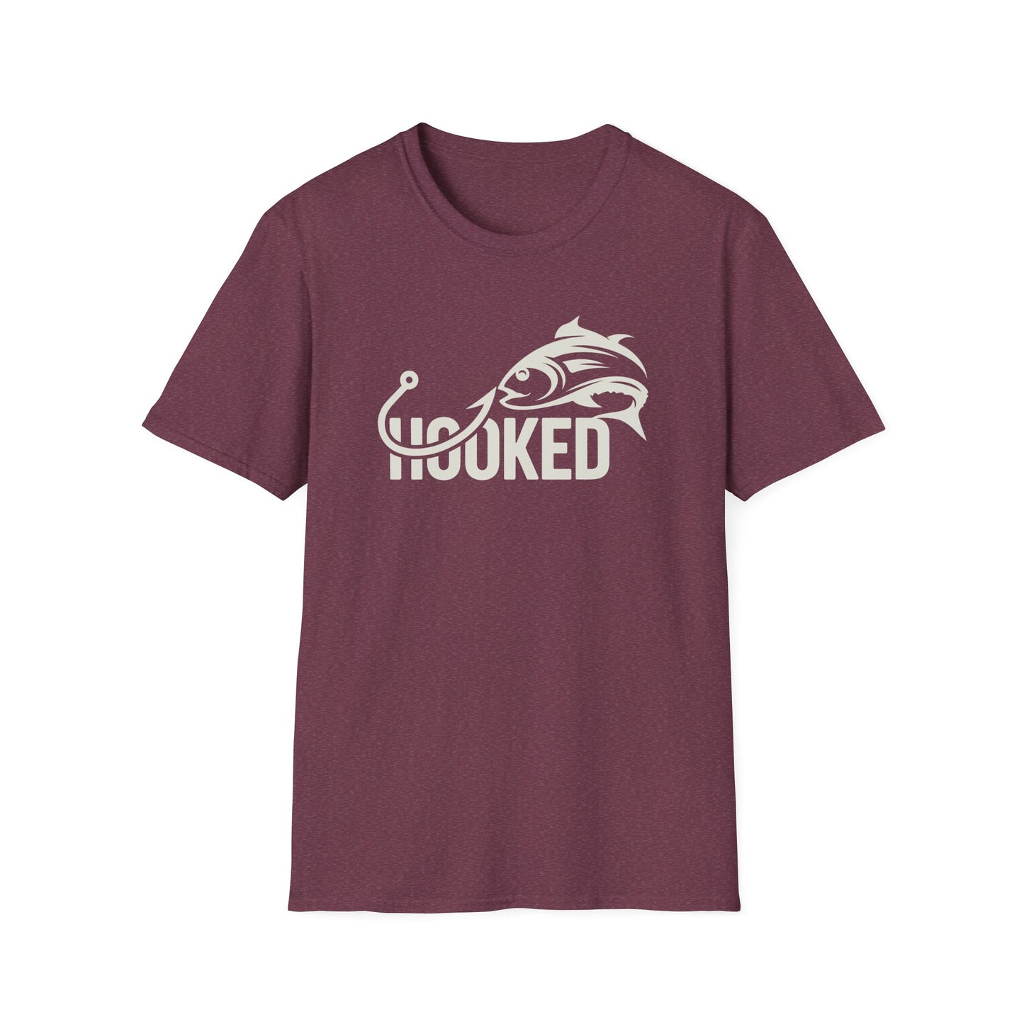 Hooked Fishing Softstyle T-Shirt