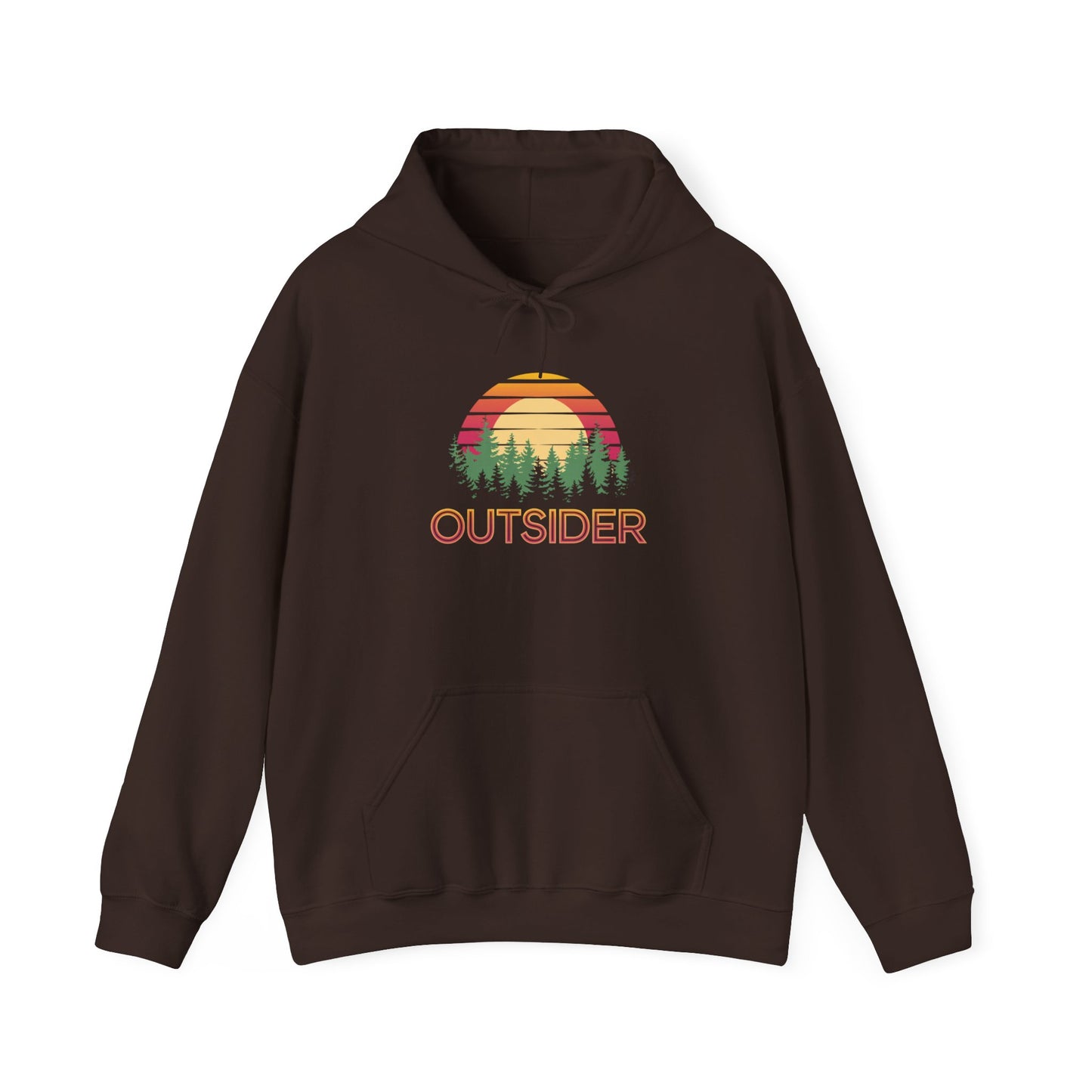 Outsider Retro Sun Enthusiast Unisex Heavy Blend™ Hooded Sweatshirt