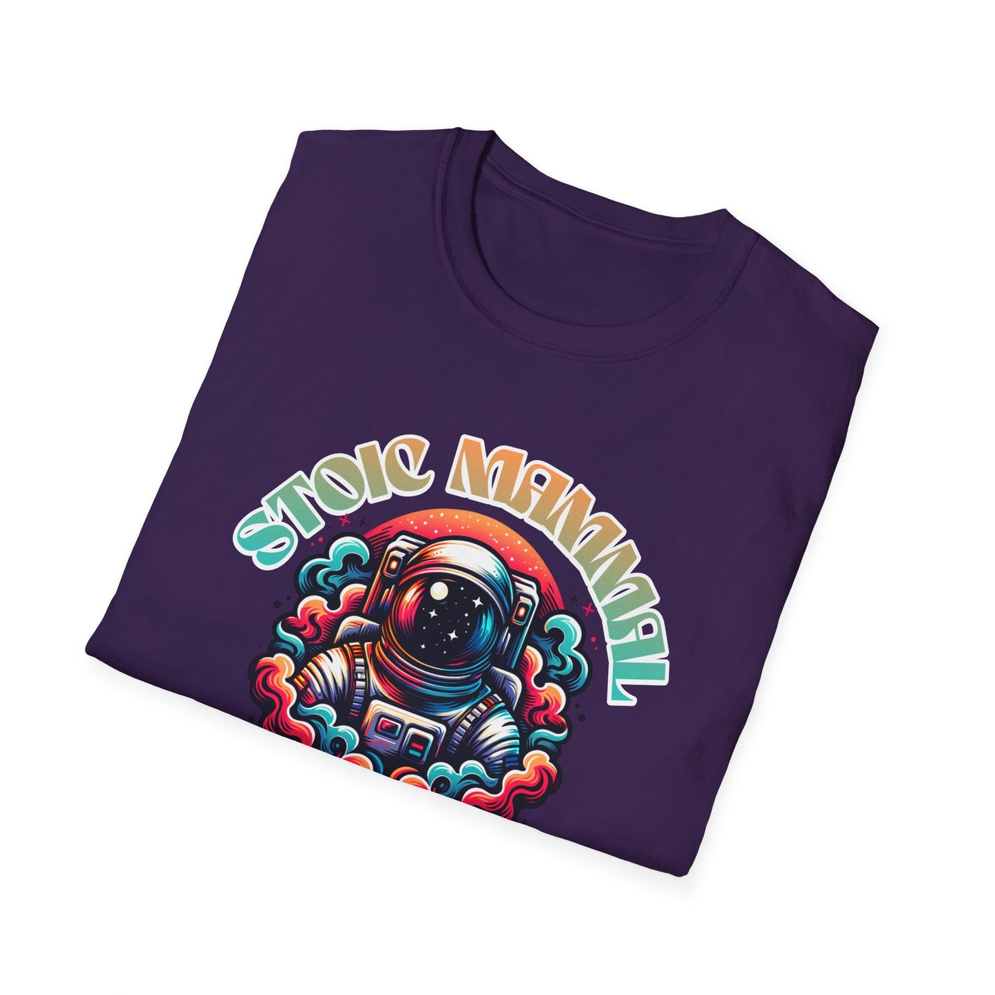 Stoic Spaceman Groovy Astronaut T-Shirt