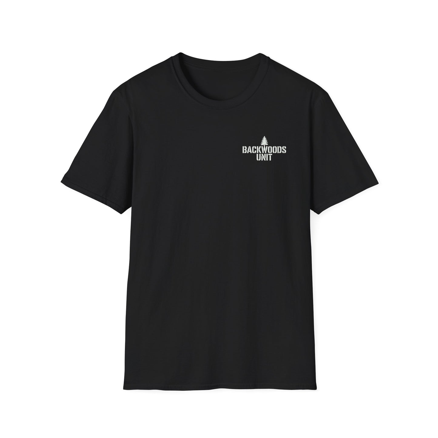 Backwoods Unit T-Shirt Front and Back