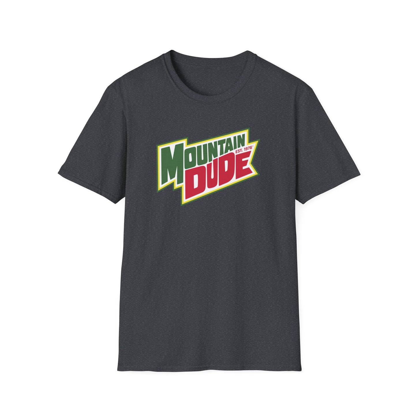 Mountain Dude Graphic T-Shirt, Unisex Tee for Outdoor Lovers, Casual Wear, Gift for Adventurers, Birthday Present, Summer Fashion
