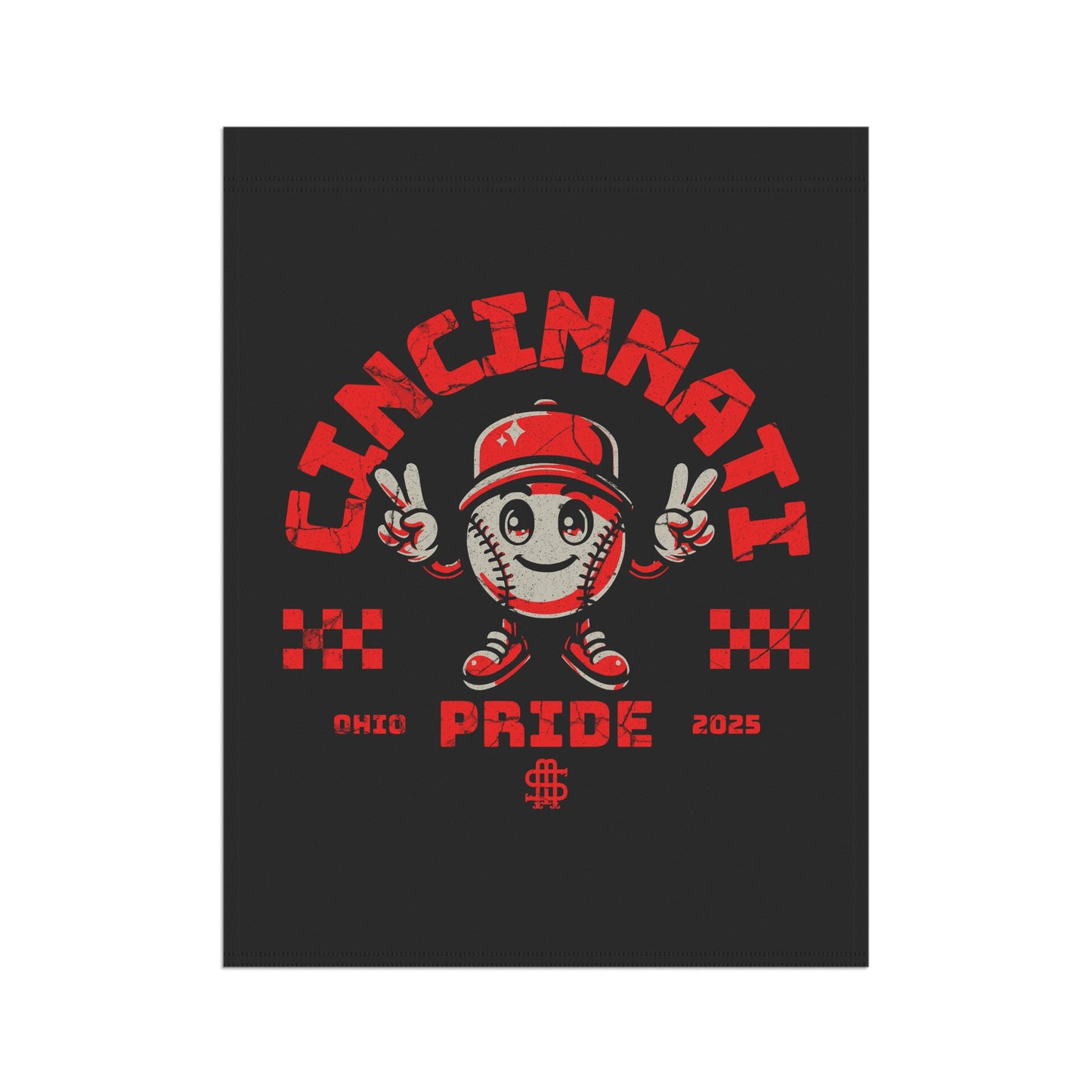 Queen City 2025 Cincinnati Pride Double-Sided Garden & House Banner