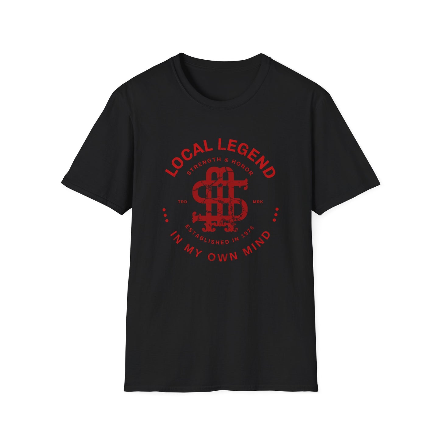 Local Legend Strength & Honor Unisex Softstyle T-Shirt