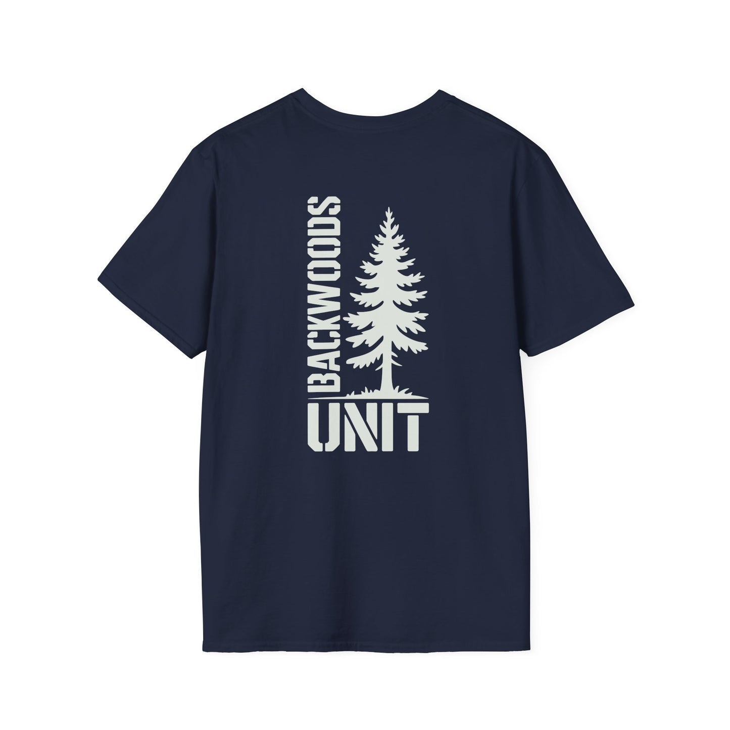 Backwoods Unit T-Shirt Front and Back