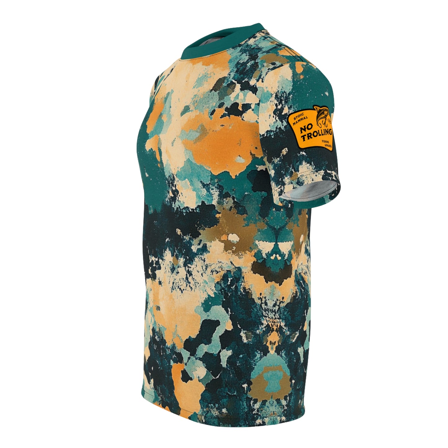 No Trolling Sunken Coral Camo Tee