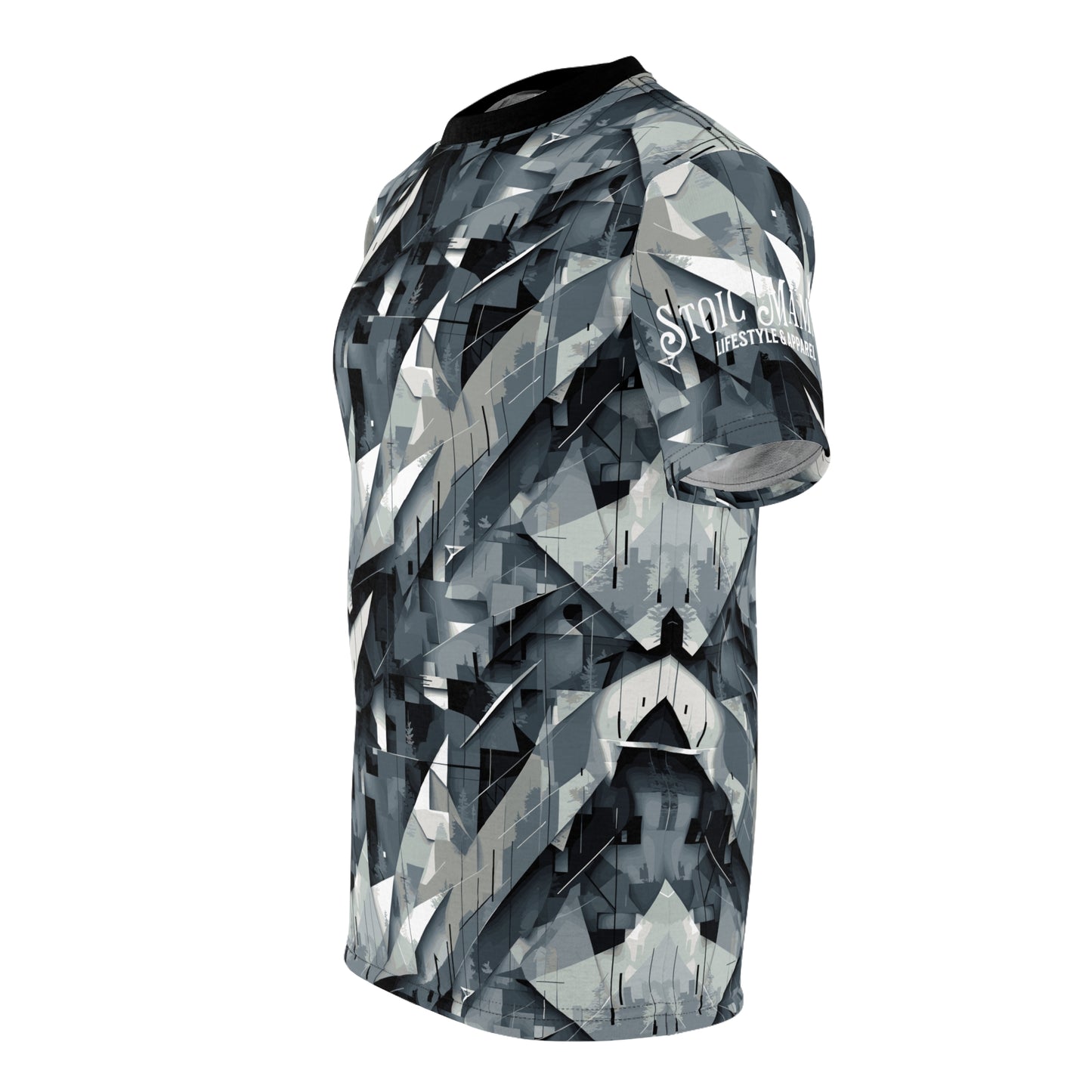 Ghost Veil Camo Fog and Moonlight Cut & Sew Tee