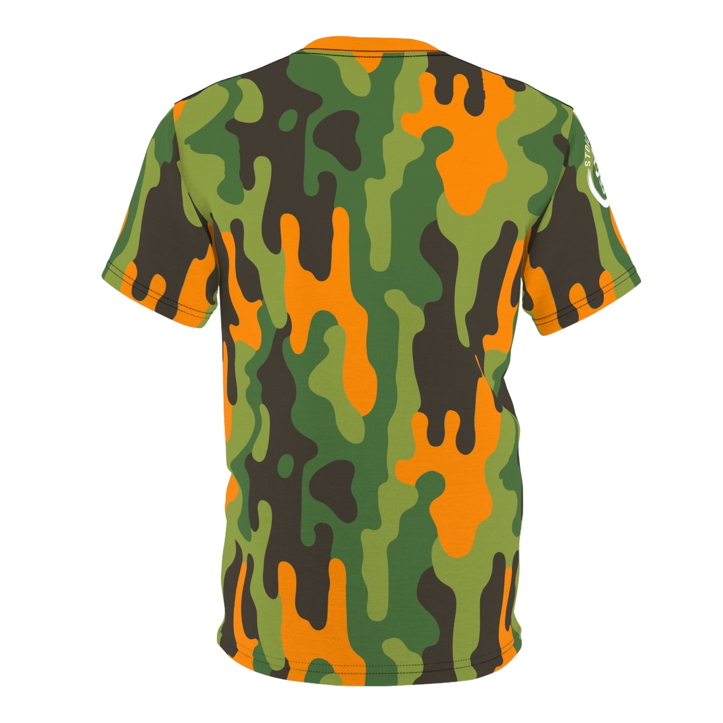 Camouflage Unisex Cut & Sew Tee, Urban Streetwear, Casual Wear, Nature Lover Gift, Outdoor Adventure Apparel
