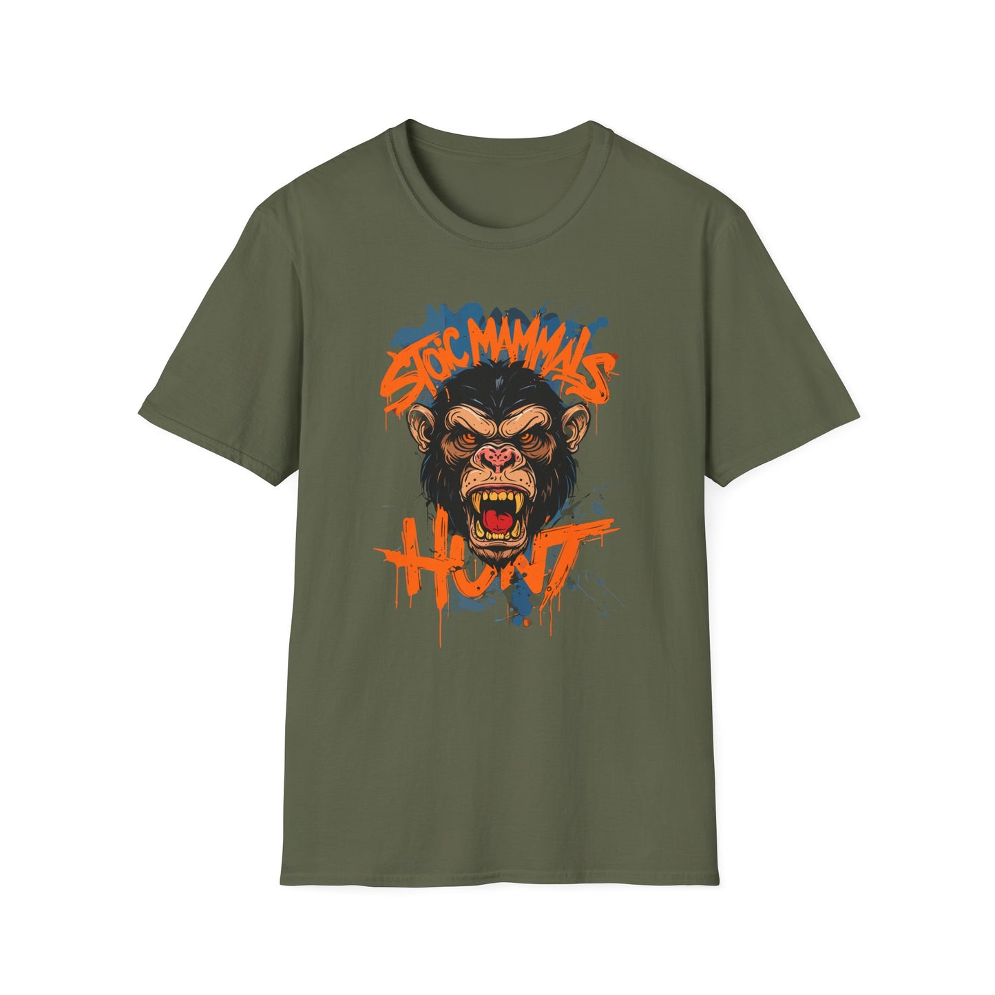 Stoic Mammals Hunt Unisex Softstyle T-Shirt