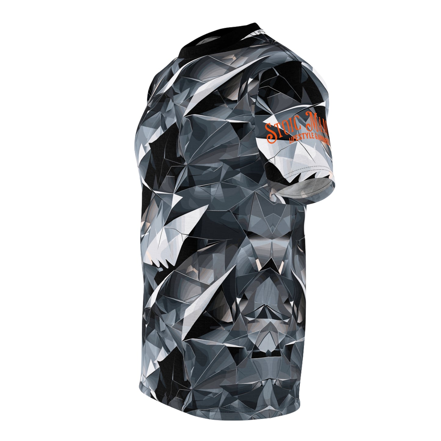 Specter Mirage Camo Ghostly Apparition Large Design Cut & Sew Tee