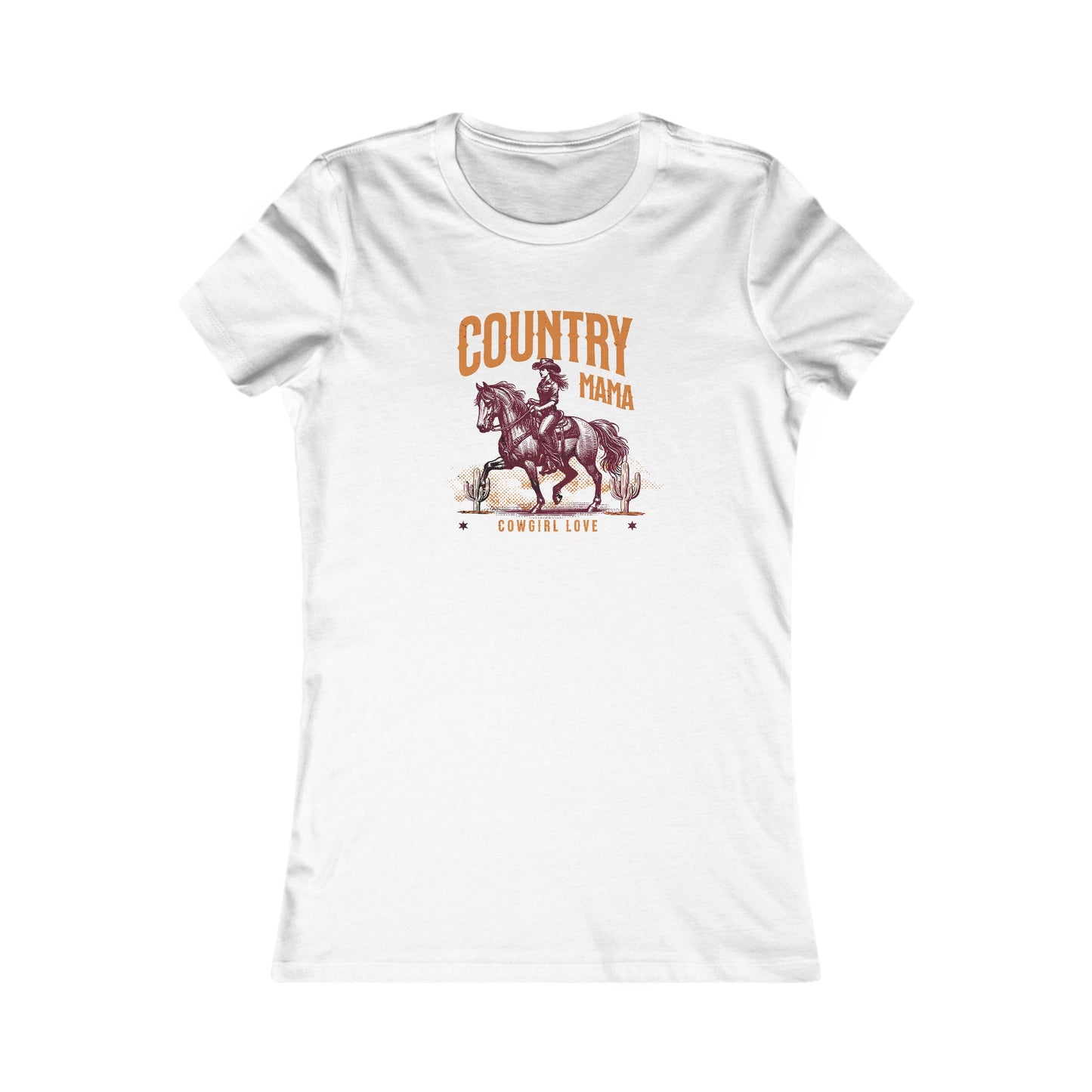 Country Mama Cowgirls Lovers Western Graphic Tee