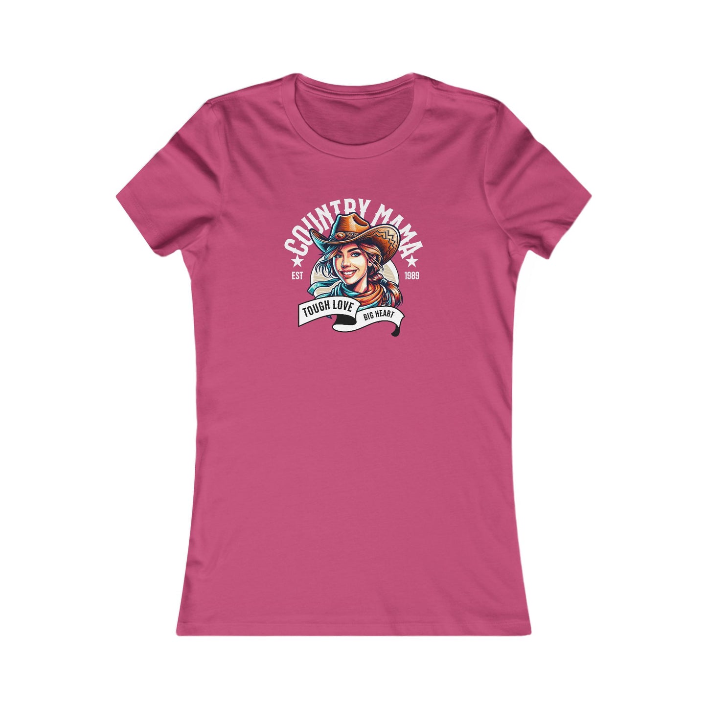 Country Mama Tough Love with Heart Graphic Tee