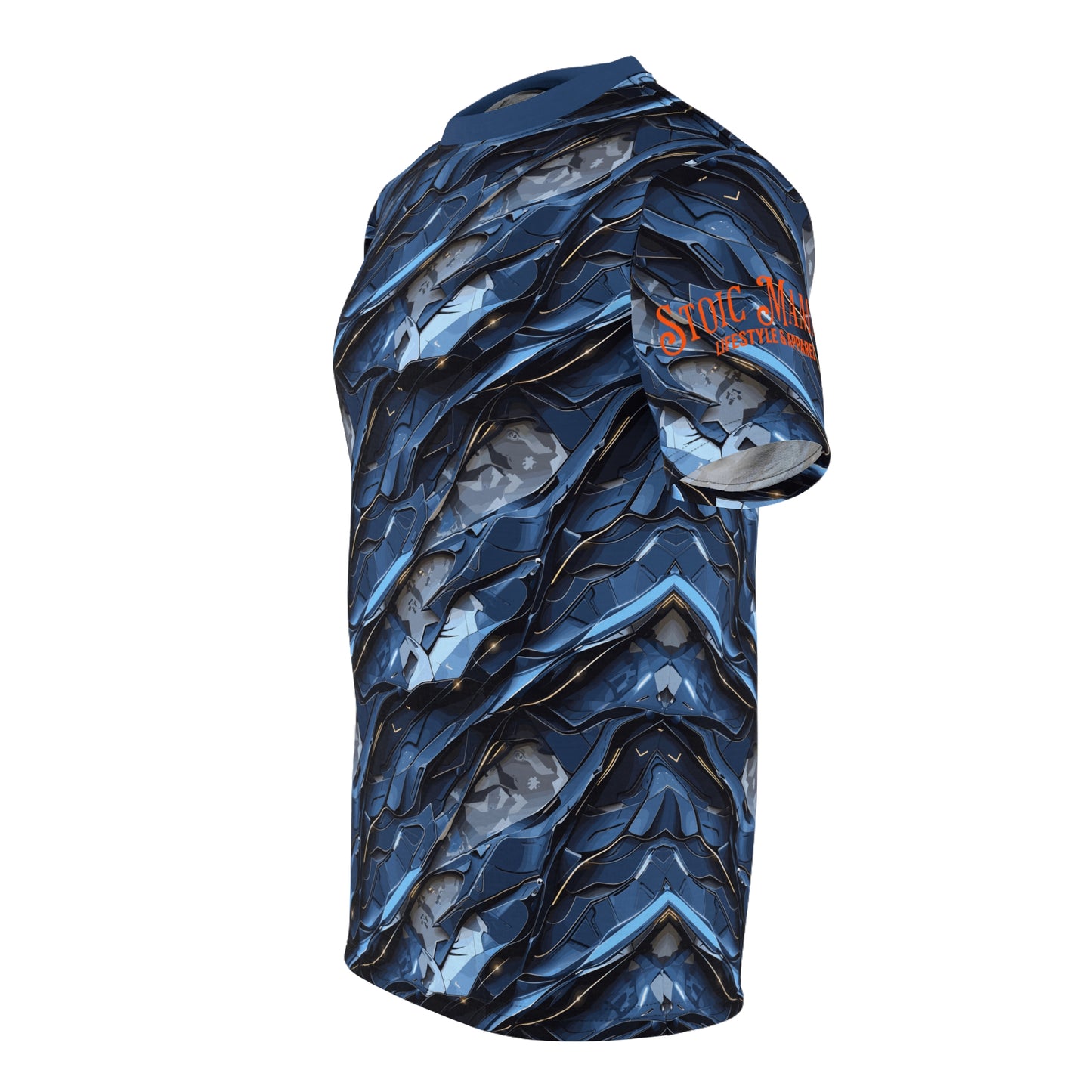 Nebula Drift Camo 2 Sci-Fi Military Ops Graphic Tee