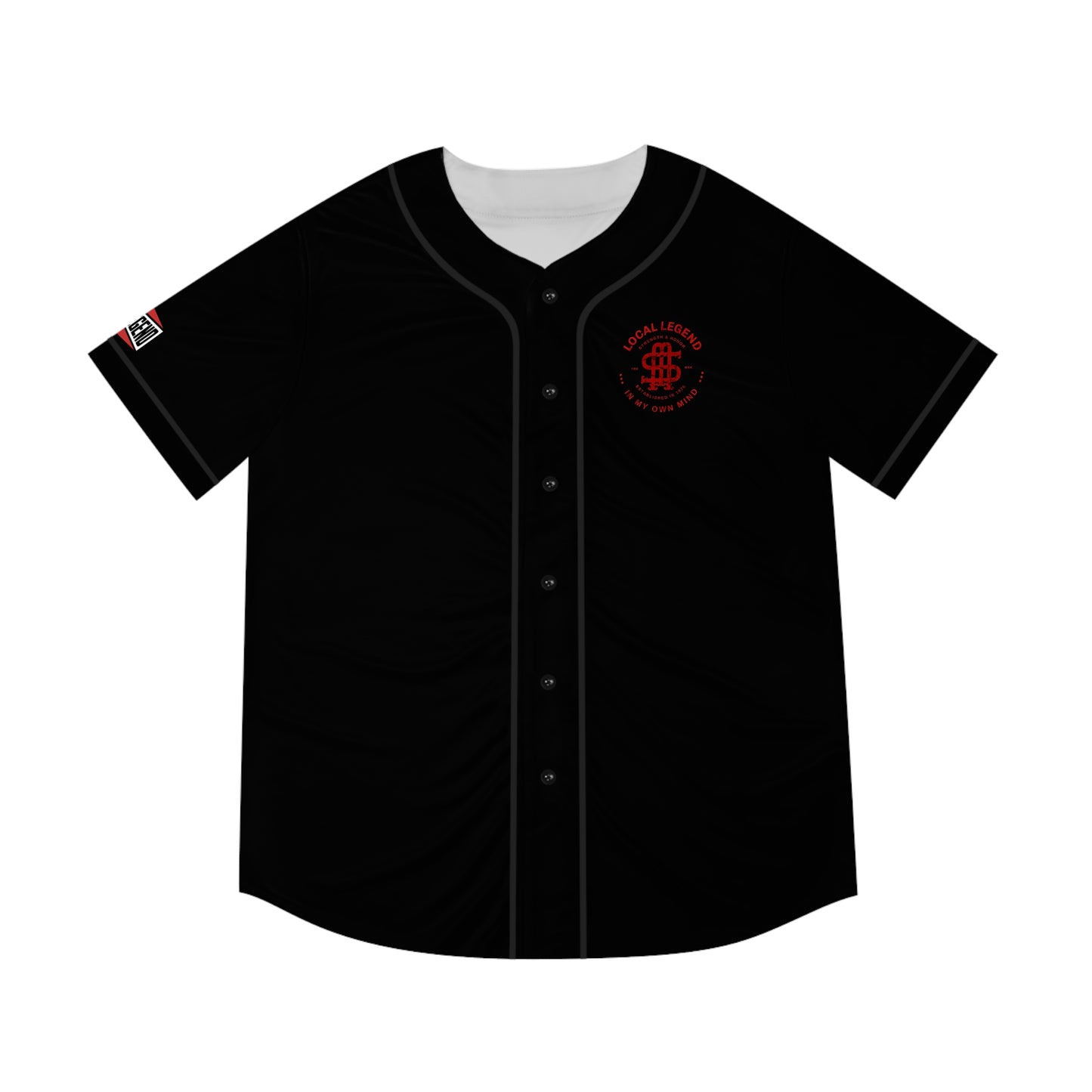 Local Legend Men's Baseball Jersey - Stoic Wolf Sporty Apparel